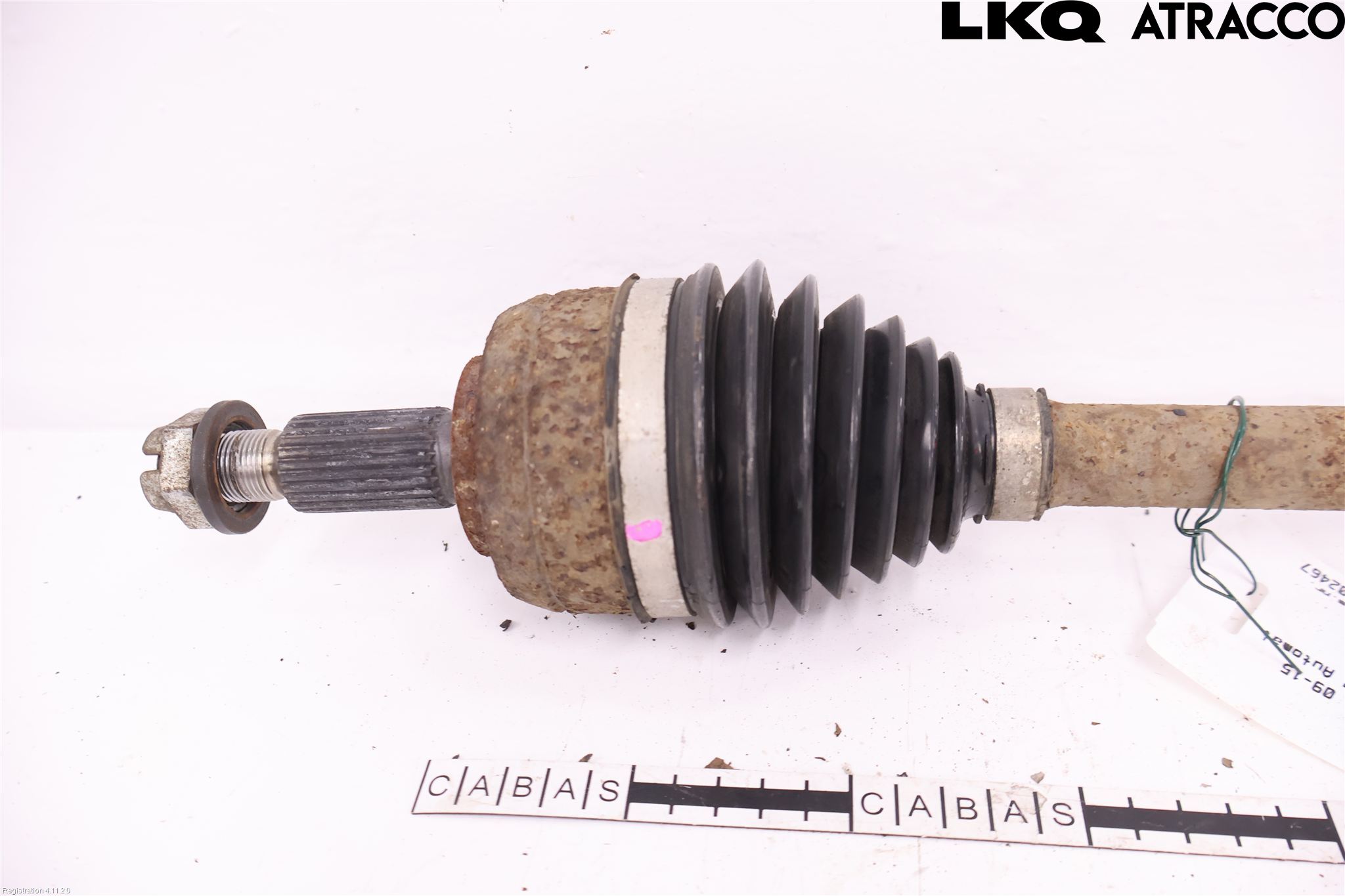 Renault MEGANE III 09-15 Drivaxel Fram Vänster