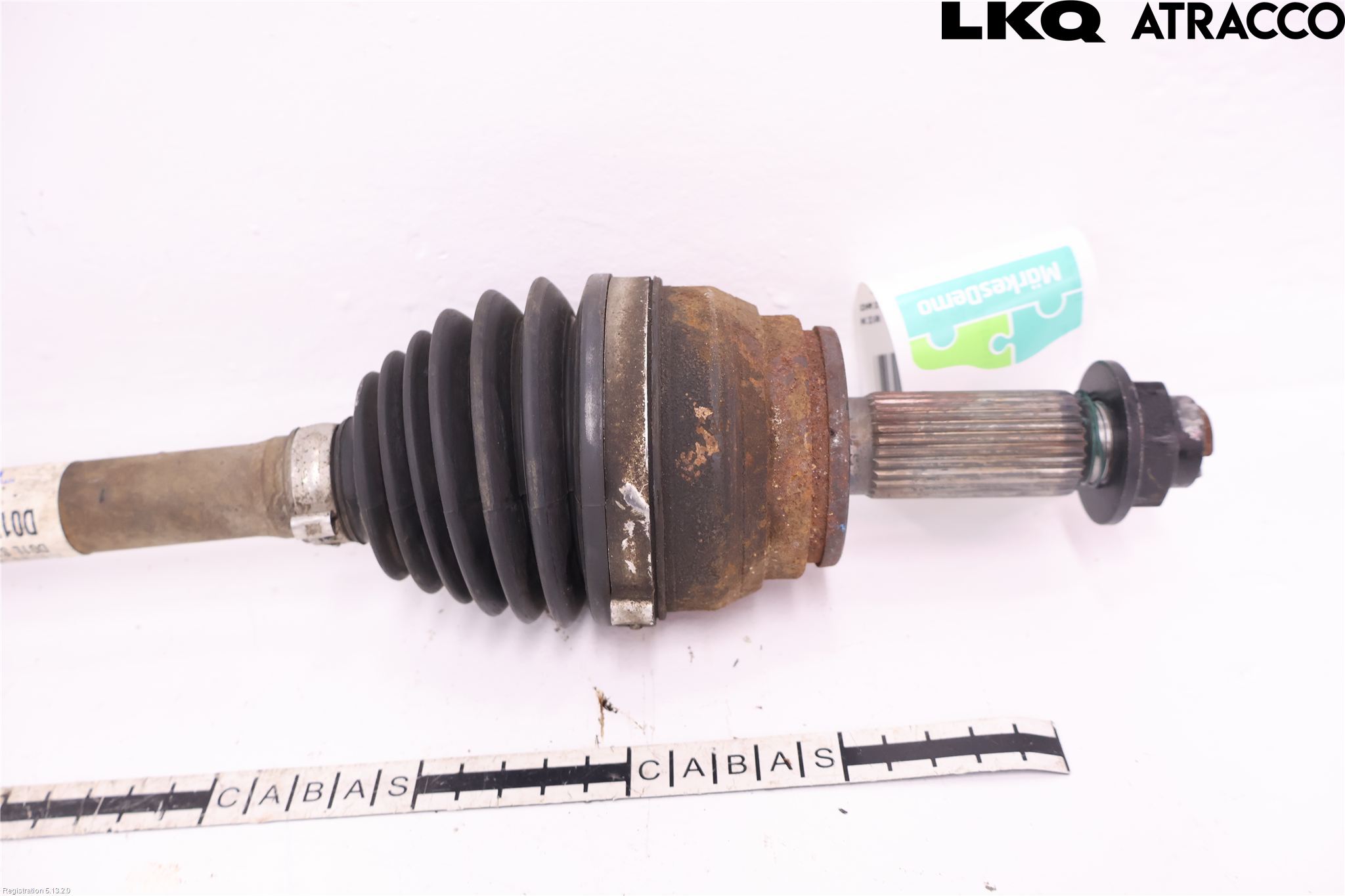 Kia NIRO (DE) 17-22 Drivaxel Fram Vänster