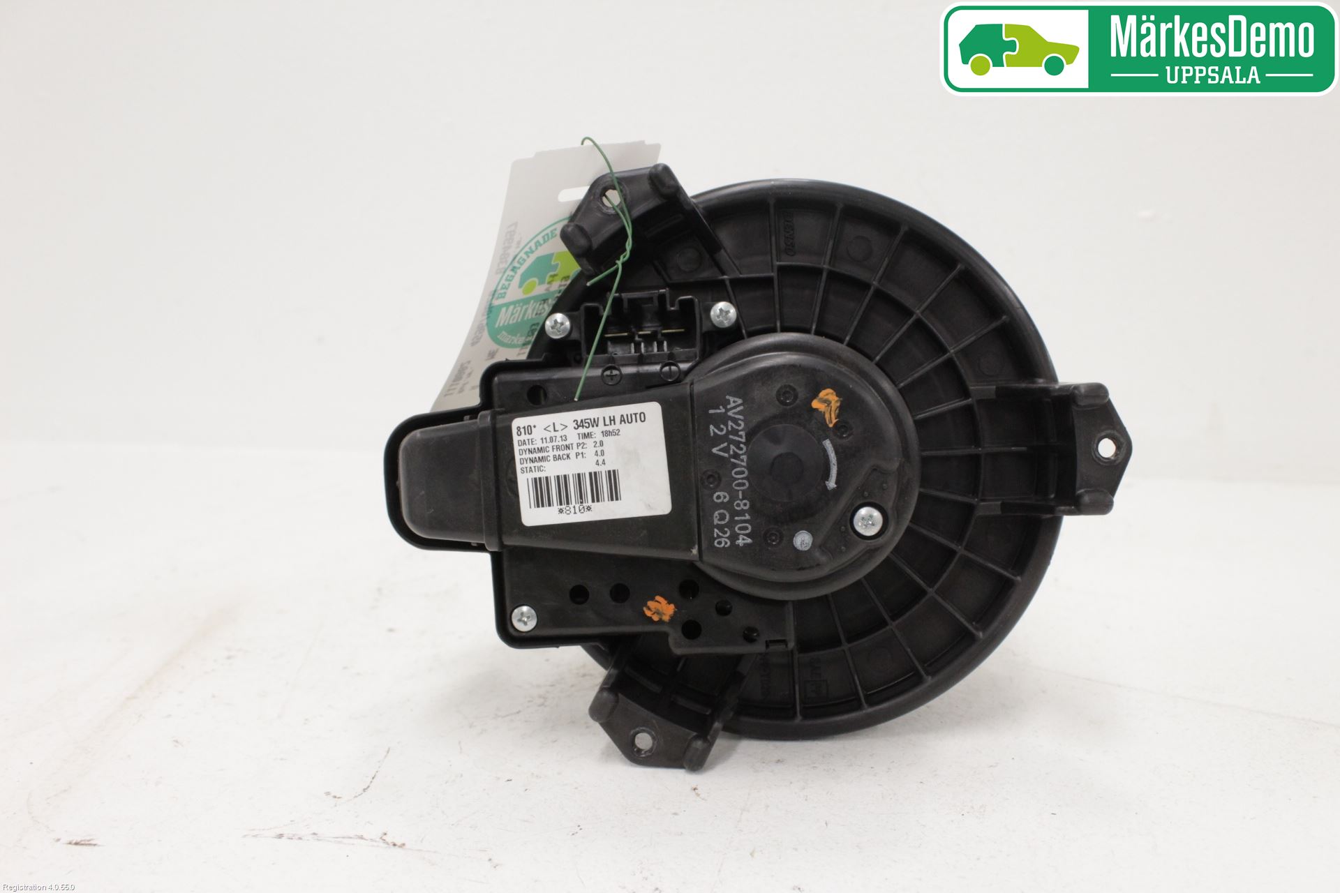 Toyota AURIS 13-19 Värmefläkt