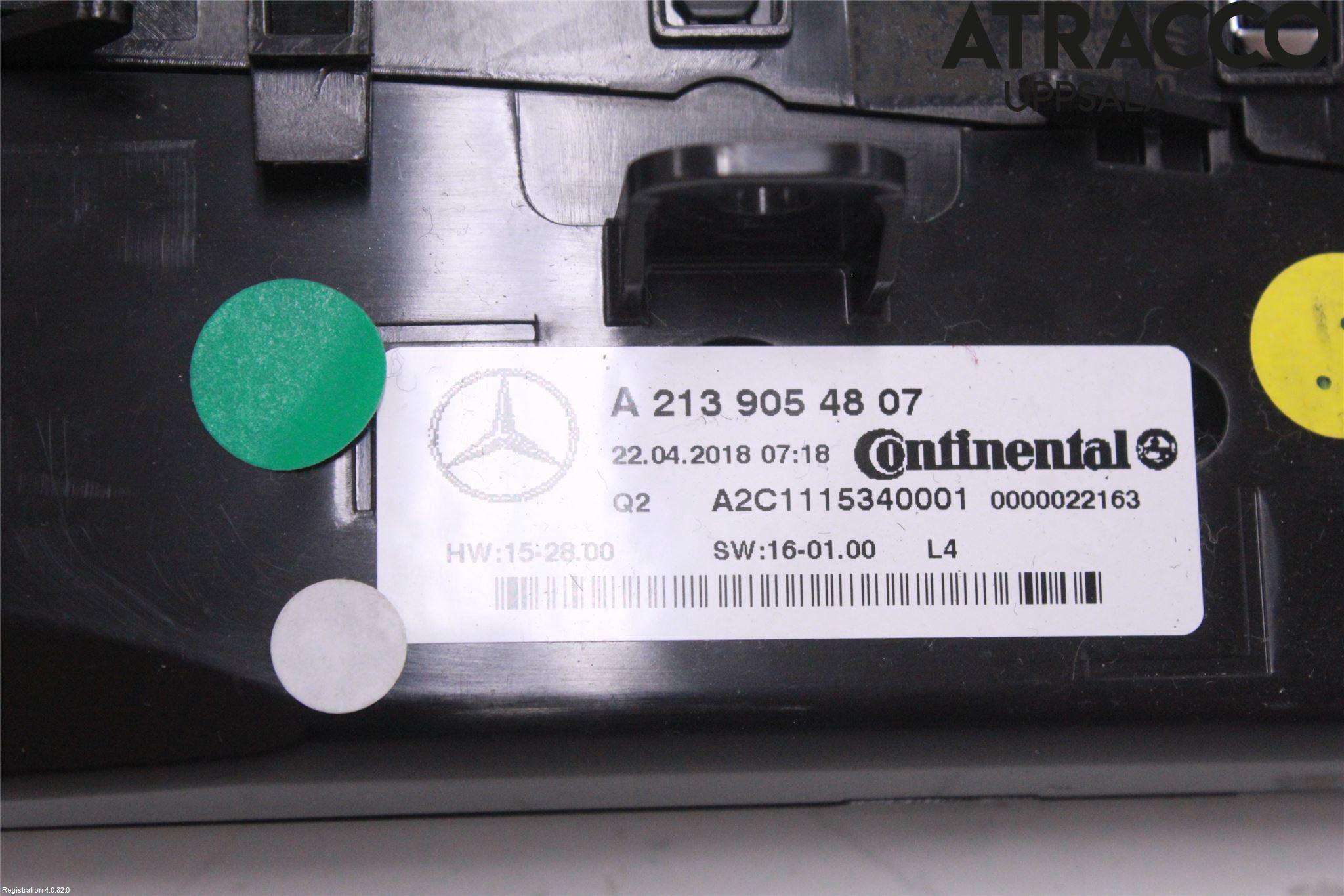 Mercedes-Benz MB E-KLASS (W213) 16-23 Ac Styrenhet Ac Manöveren