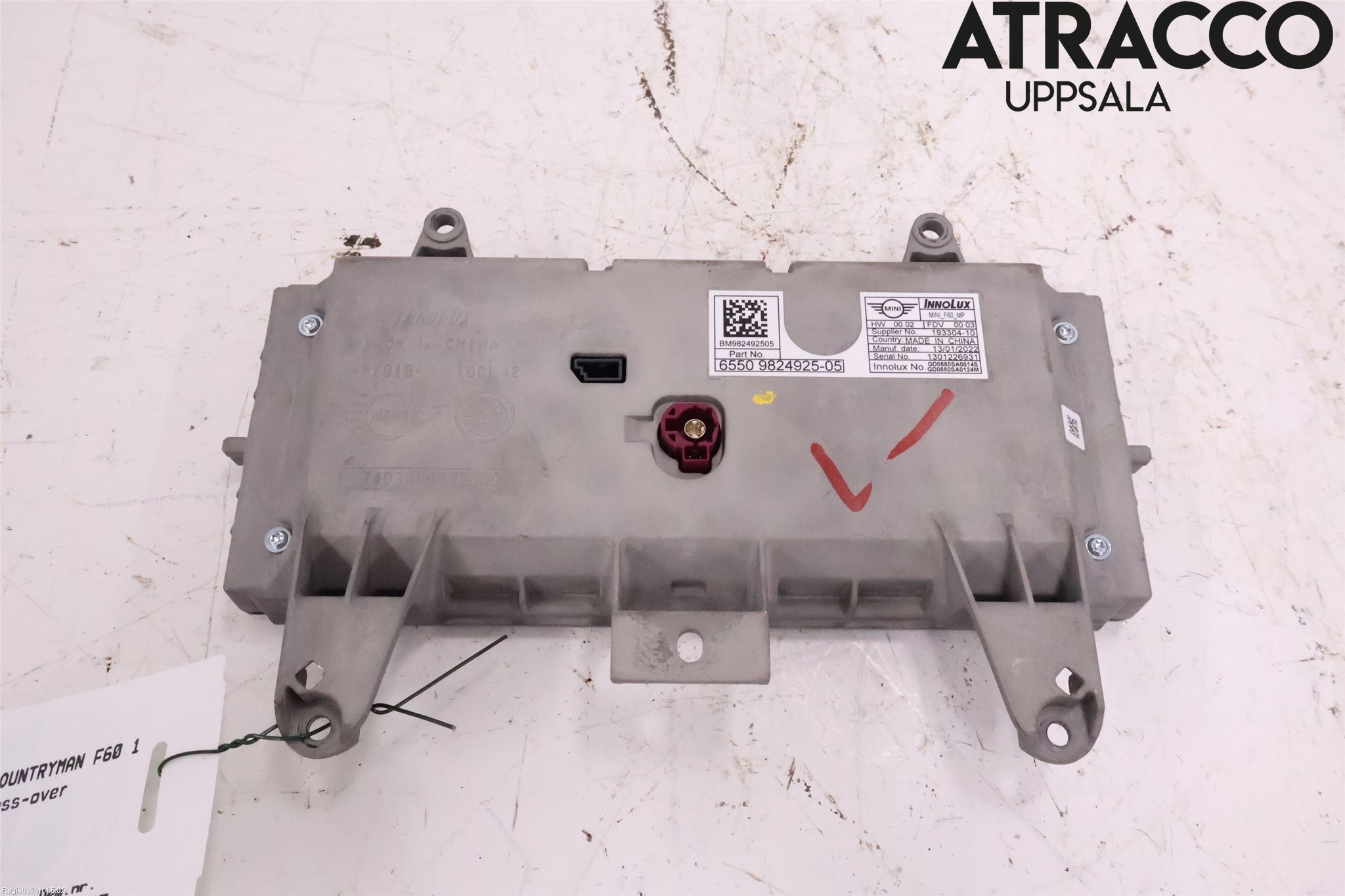 Mini COUNTRYMAN F60 17-23 Bildskärm