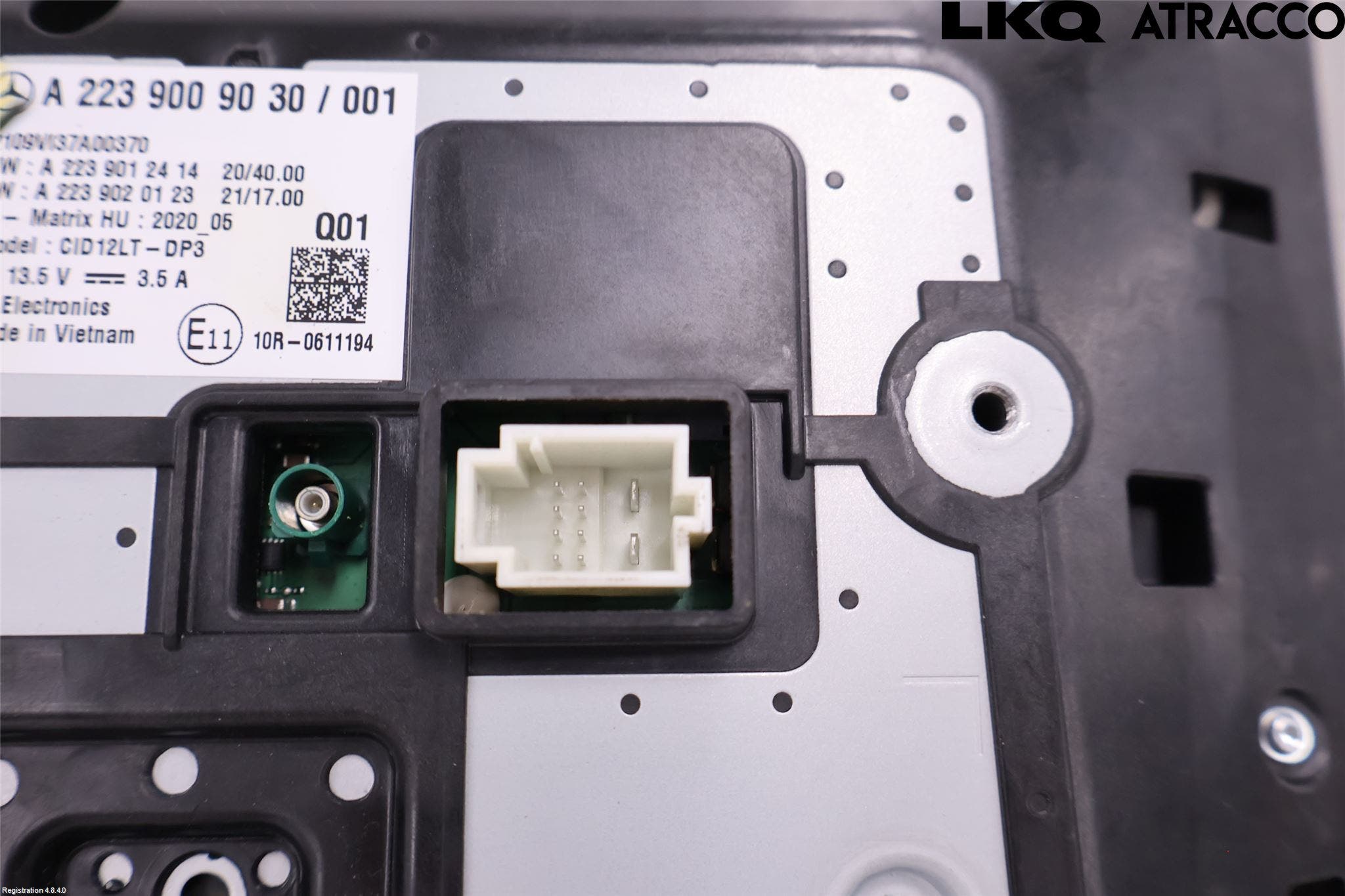 Mercedes-Benz MB EQS (V297) 22- Bildskärm