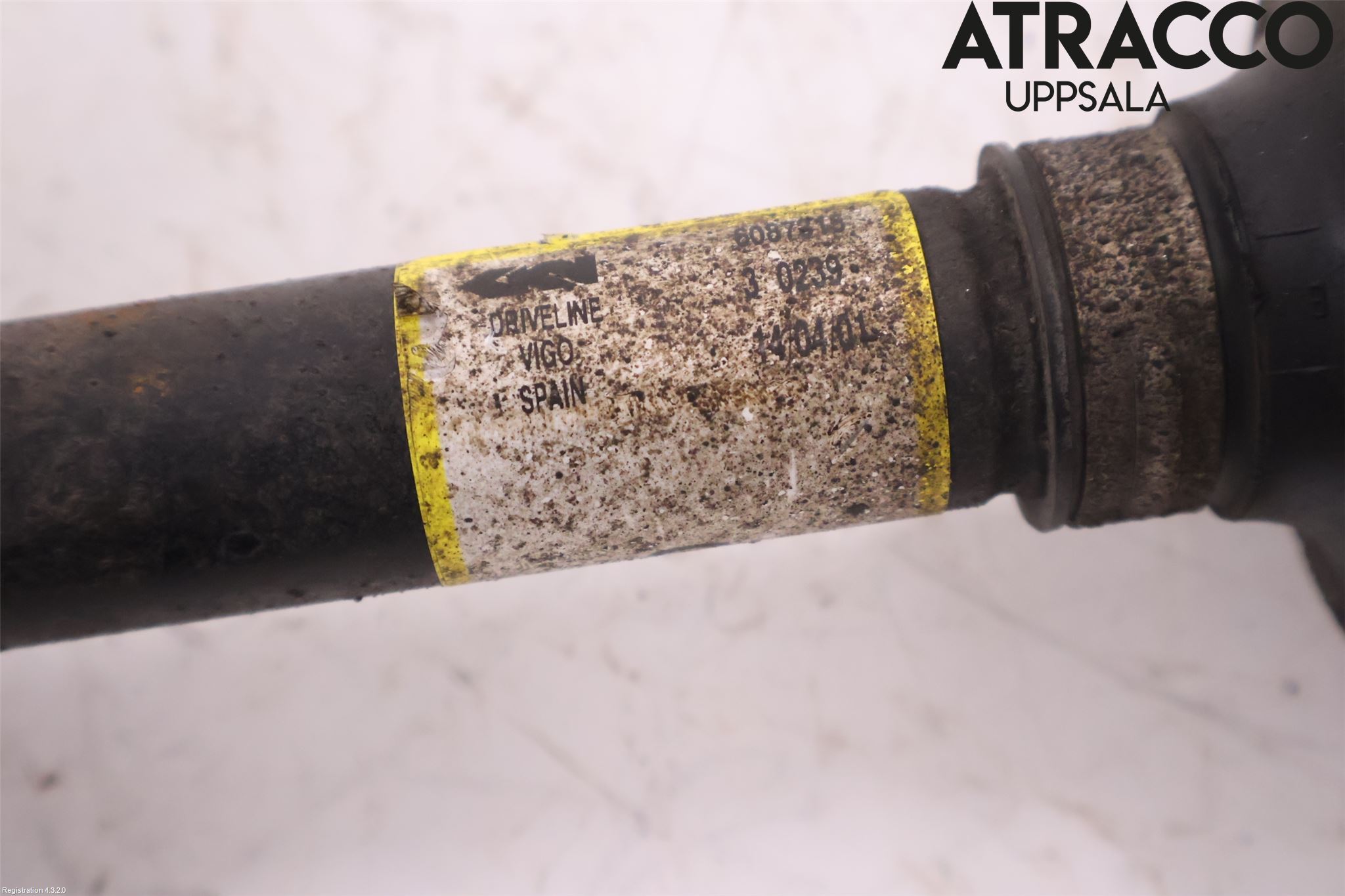 Opel MERIVA B 10-17 Drivaxel Fram Vänster