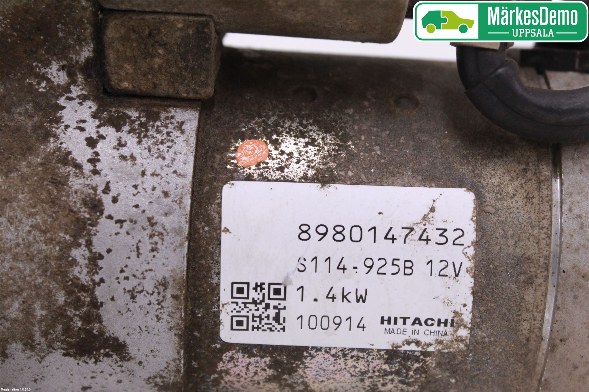 Opel MERIVA B 10-17 Startmotor Diesel