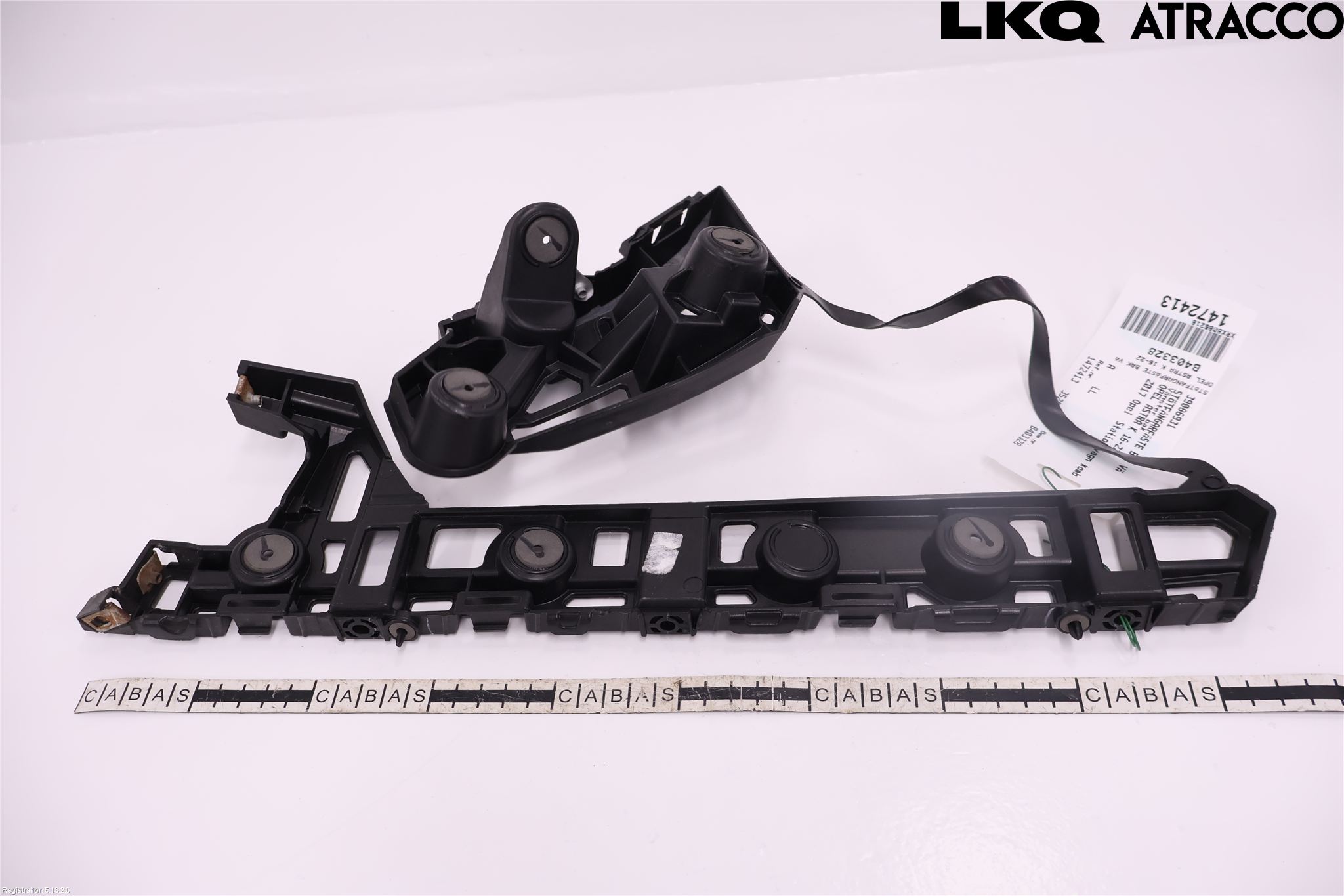 Opel ASTRA K 16-22 Stötfångarfäste Bak Vä