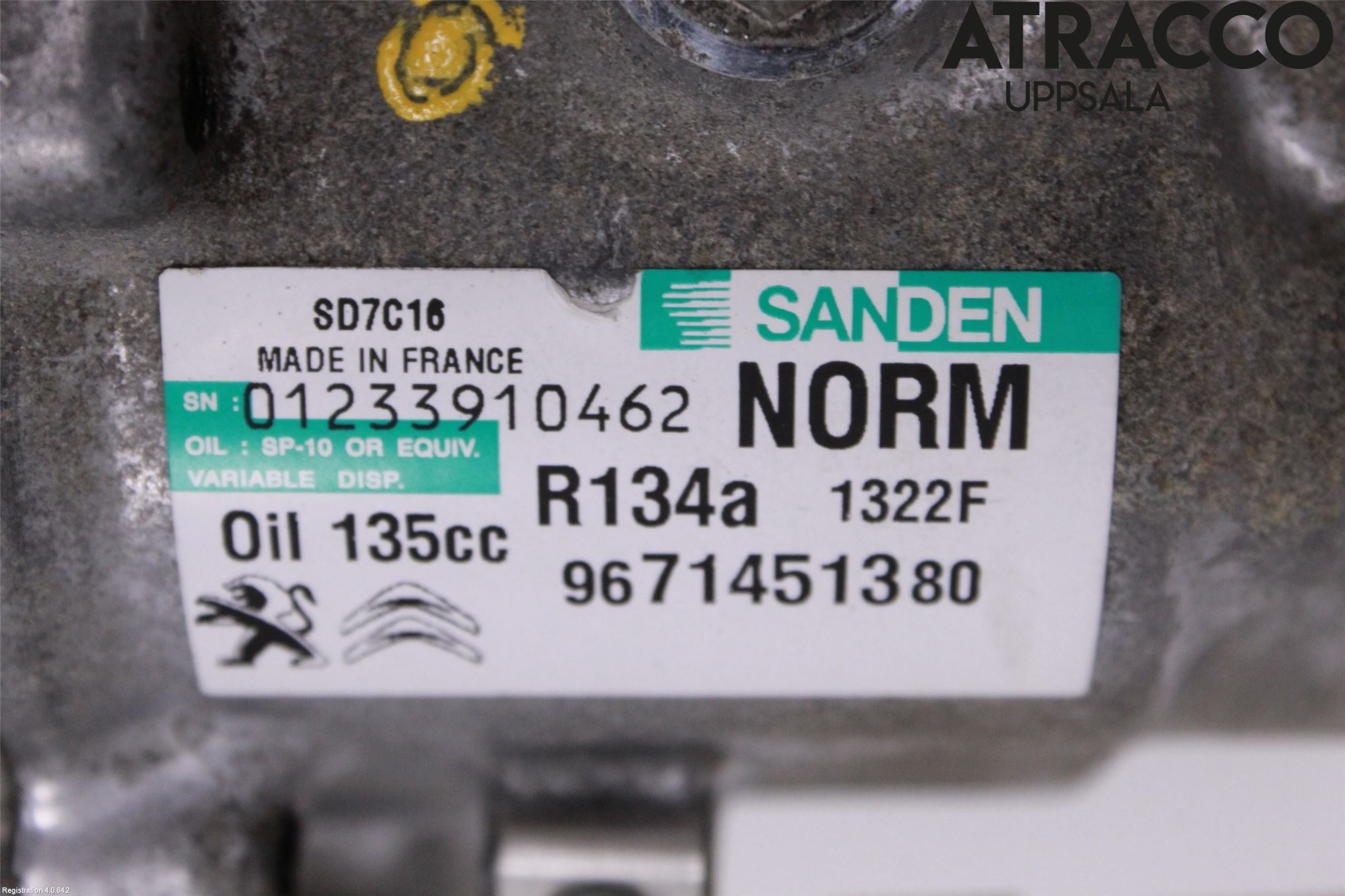 Peugeot 3008 09-16 Ac Kompressor