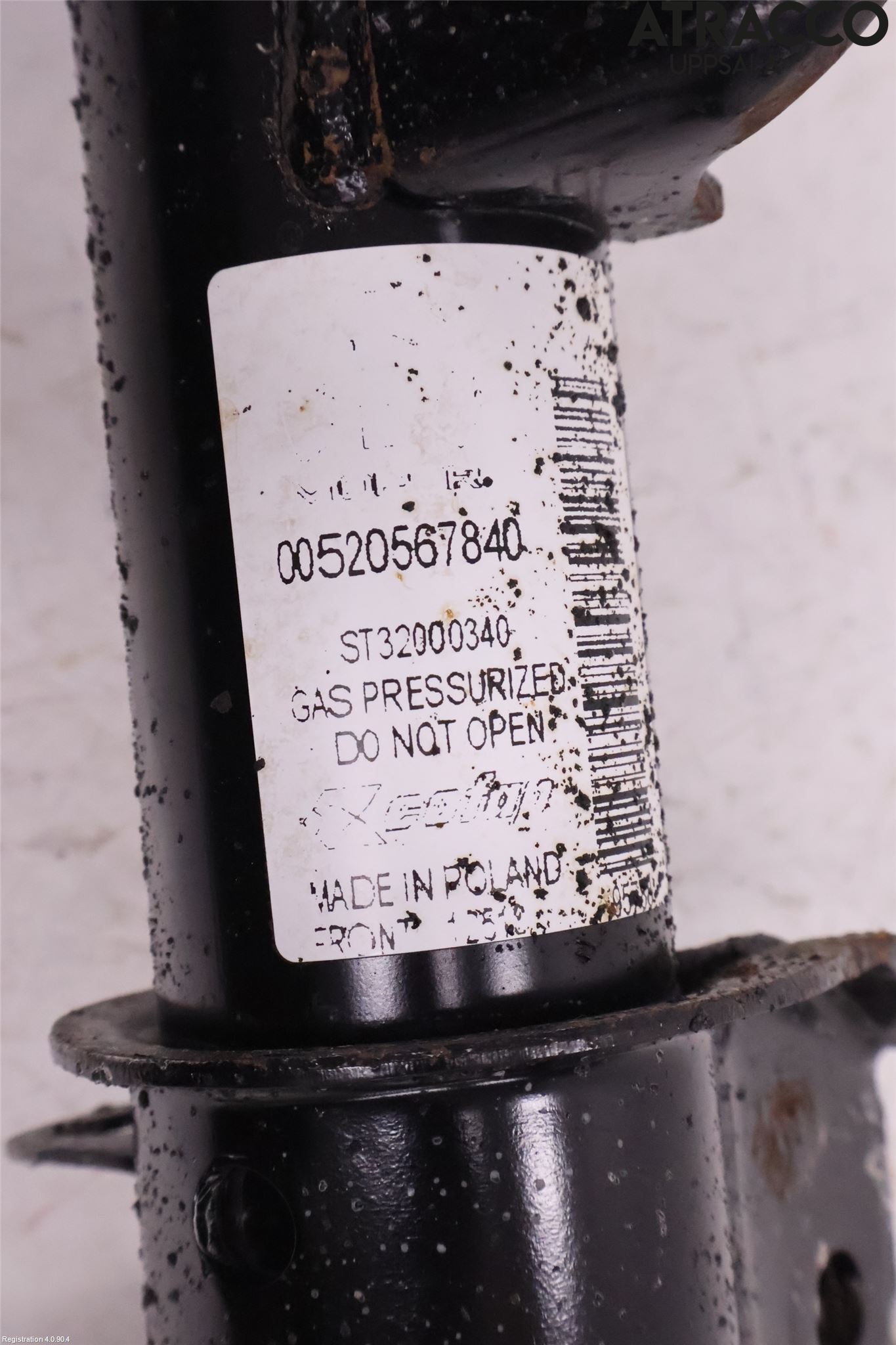 Fiat 500X 15- Fjäderben Fram Höger