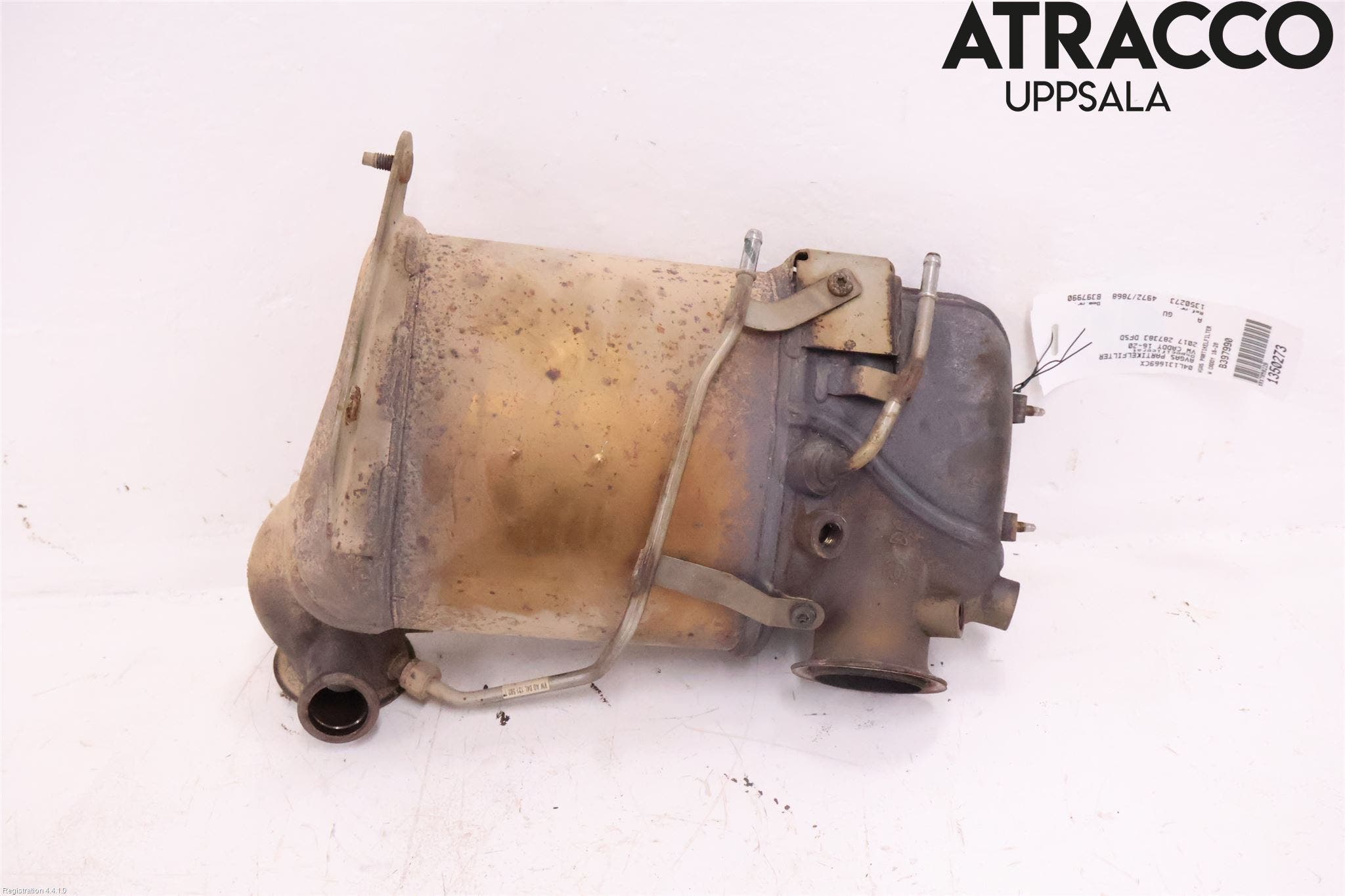 Volkswagen VW CADDY 16-20 Avgas Partikelfilter