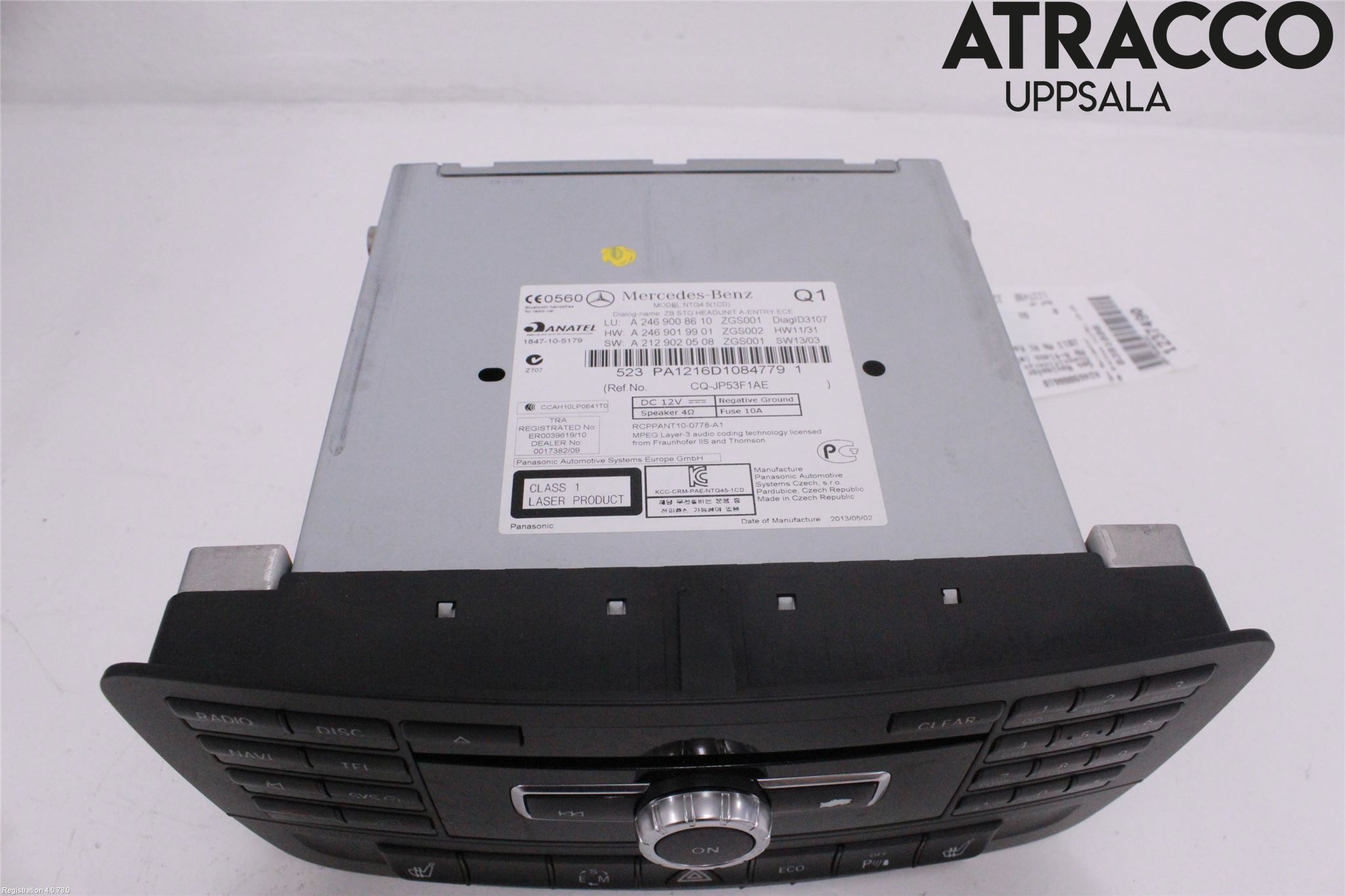 Mercedes-Benz MB A-KLASS (W176) 13-18 Gps Navigator