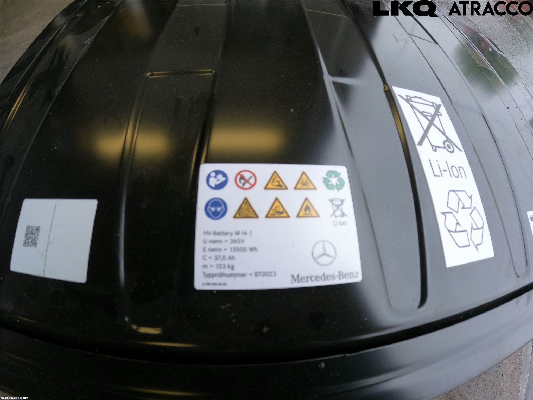 Mercedes-Benz MB C-KLASS (W205) 14-21 Batteri Högspänning