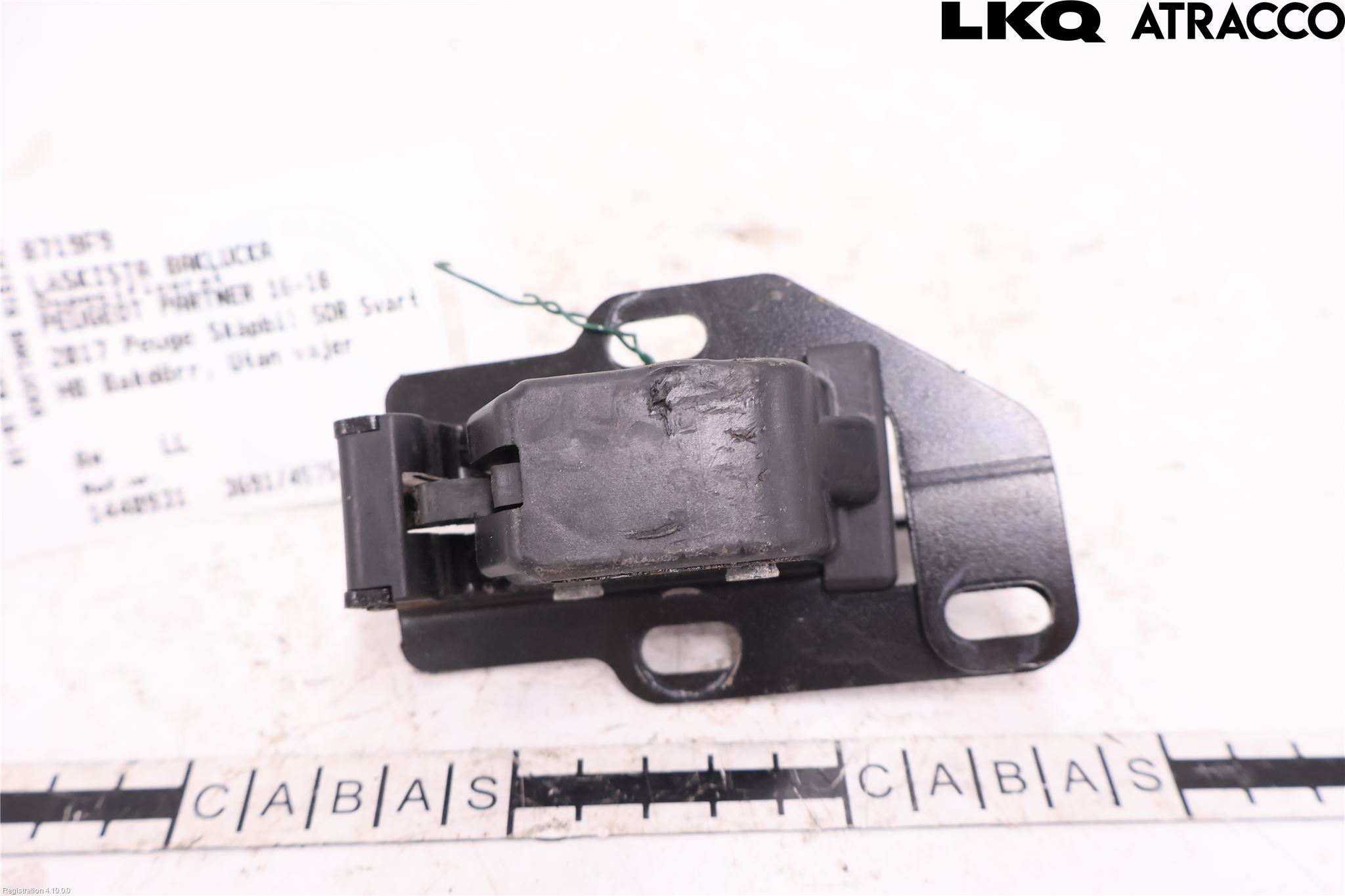 Peugeot PARTNER 16-18 Låskista Baklucka
