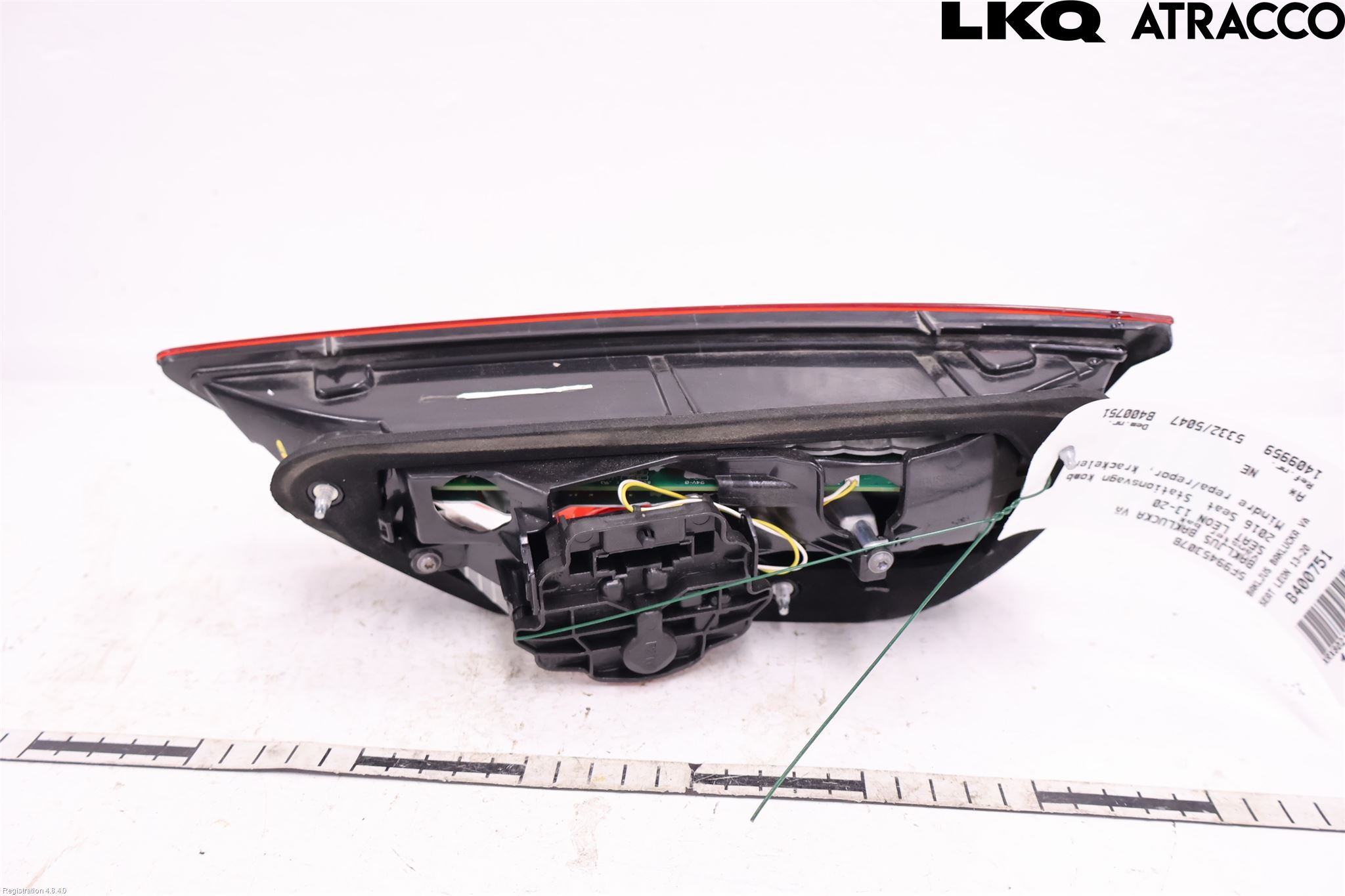 Seat LEON 13-20 Bakljus Lucka Vä