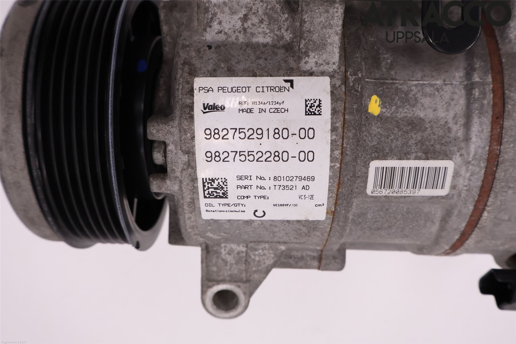 Peugeot 308 14-21 Ac Kompressor