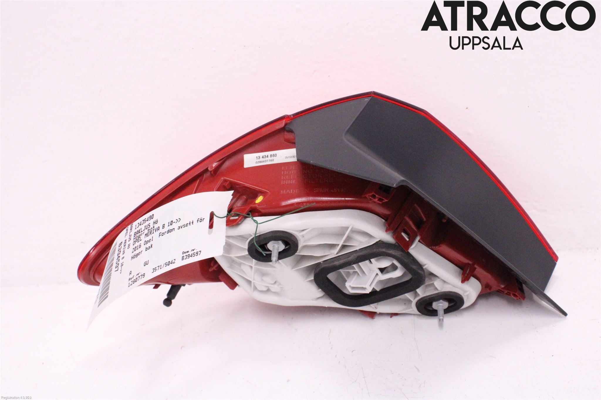 Opel MERIVA B 10-17 Bakljus Höger