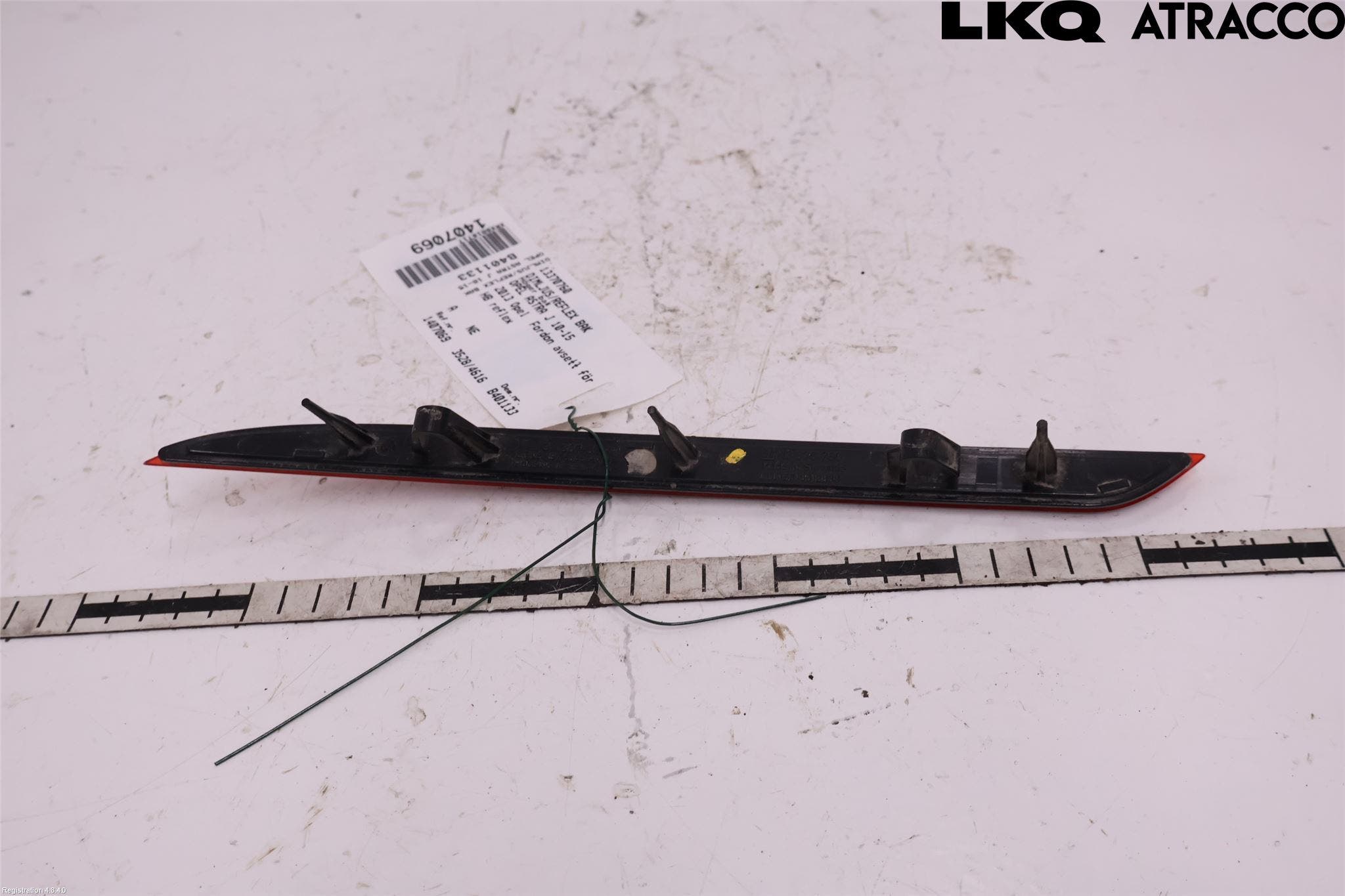 Opel ASTRA J 10-15 Dimljus/Reflex Bak