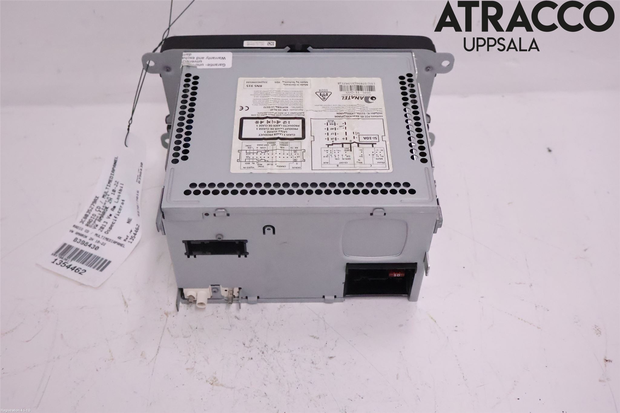 Volkswagen VW AMAROK 2H 10-22 Cd Radio - Multimediapanel