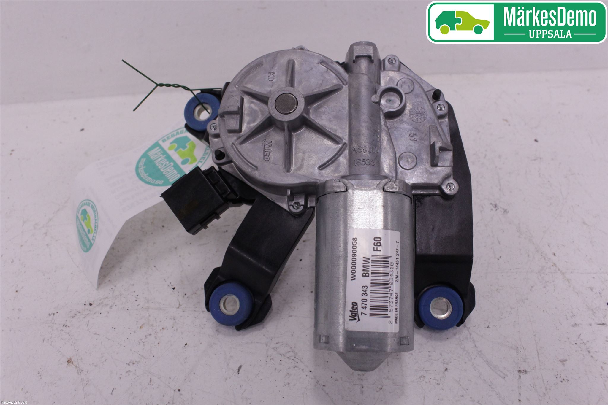 Mini COUNTRYMAN F60 17-23 Torkarmotor Baklucka