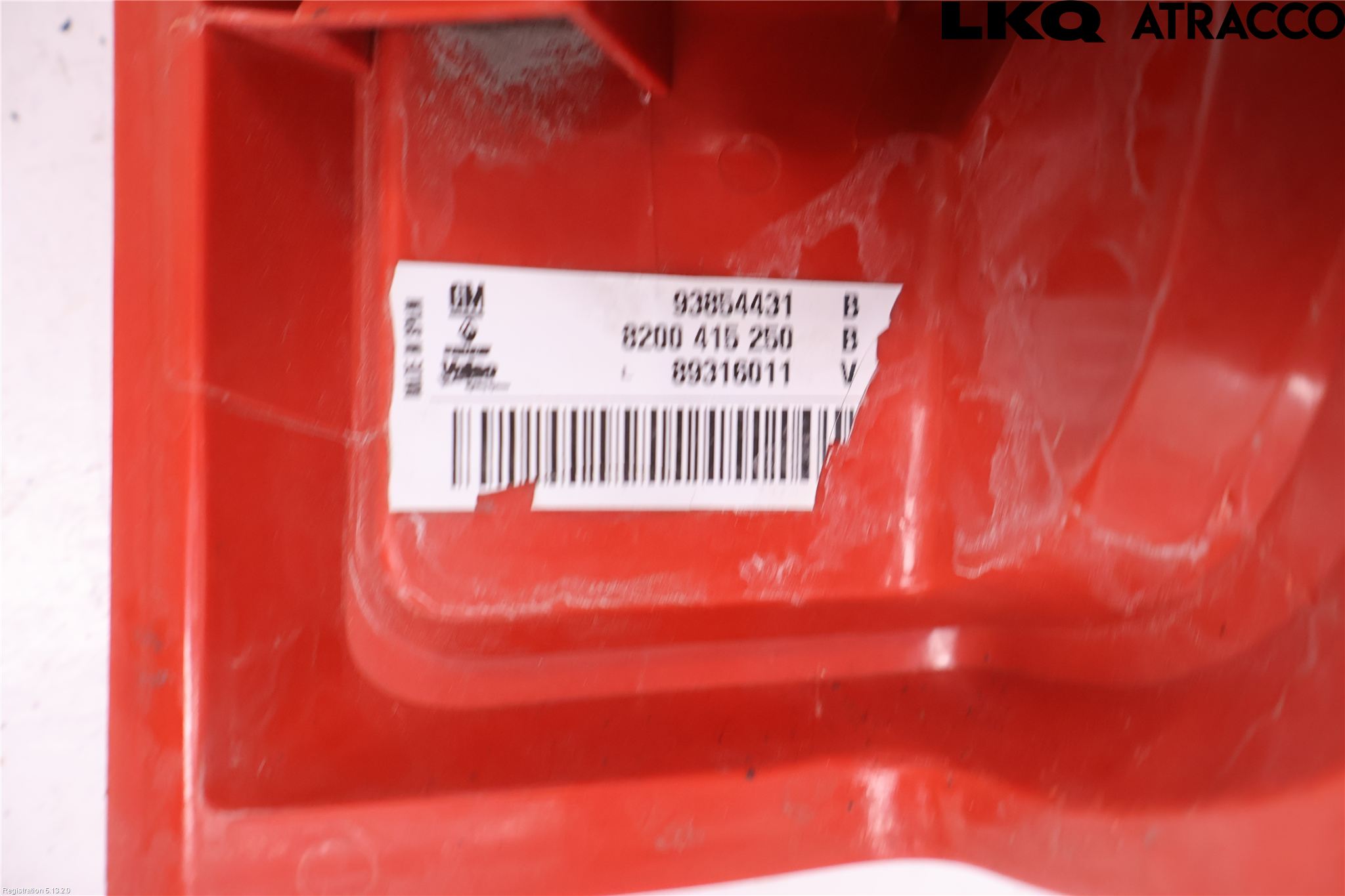 Opel VIVARO 01-14 Bakljus Vänster
