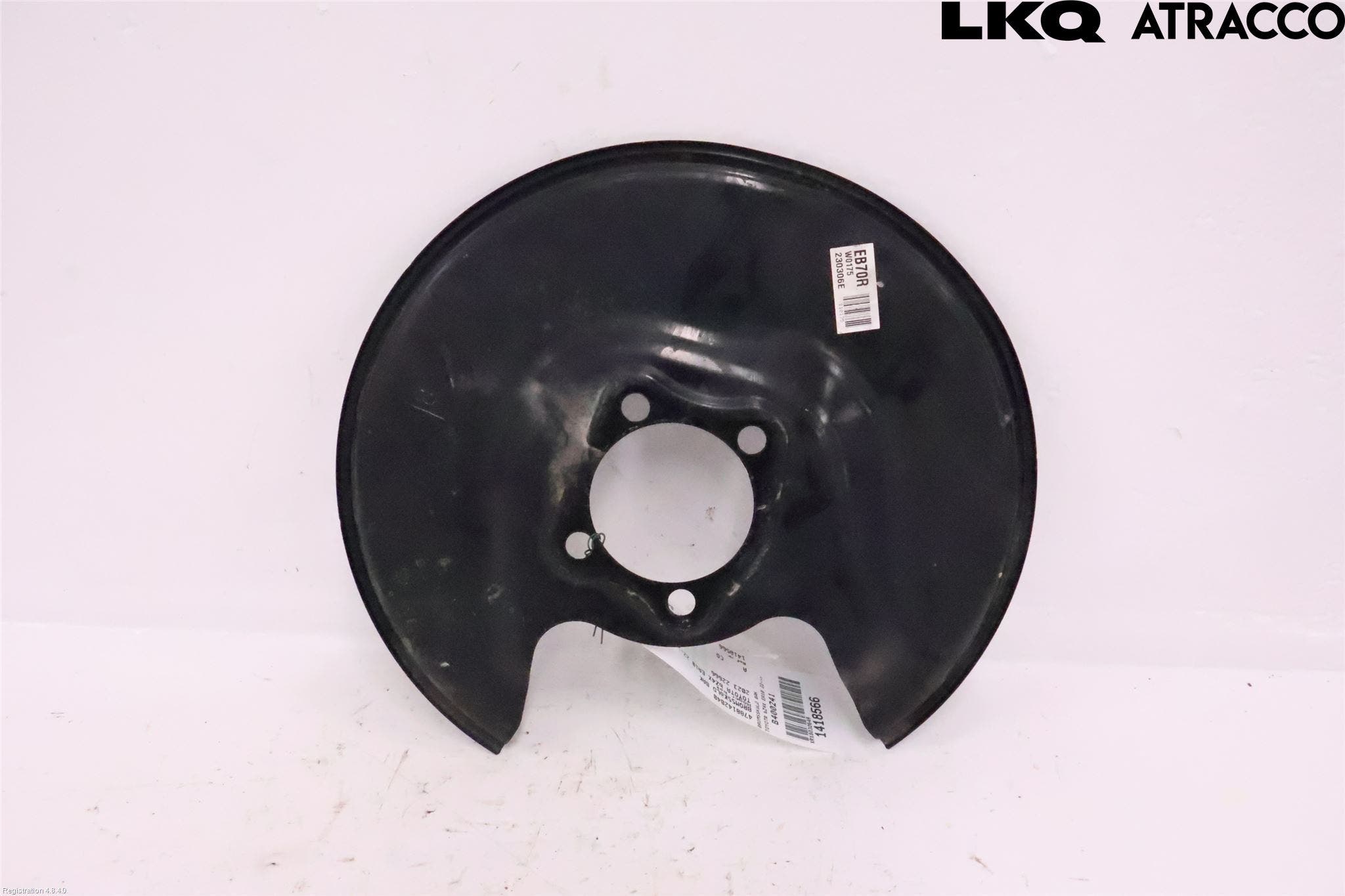 Toyota bZ4X EA10 22- Bromssköld Bak