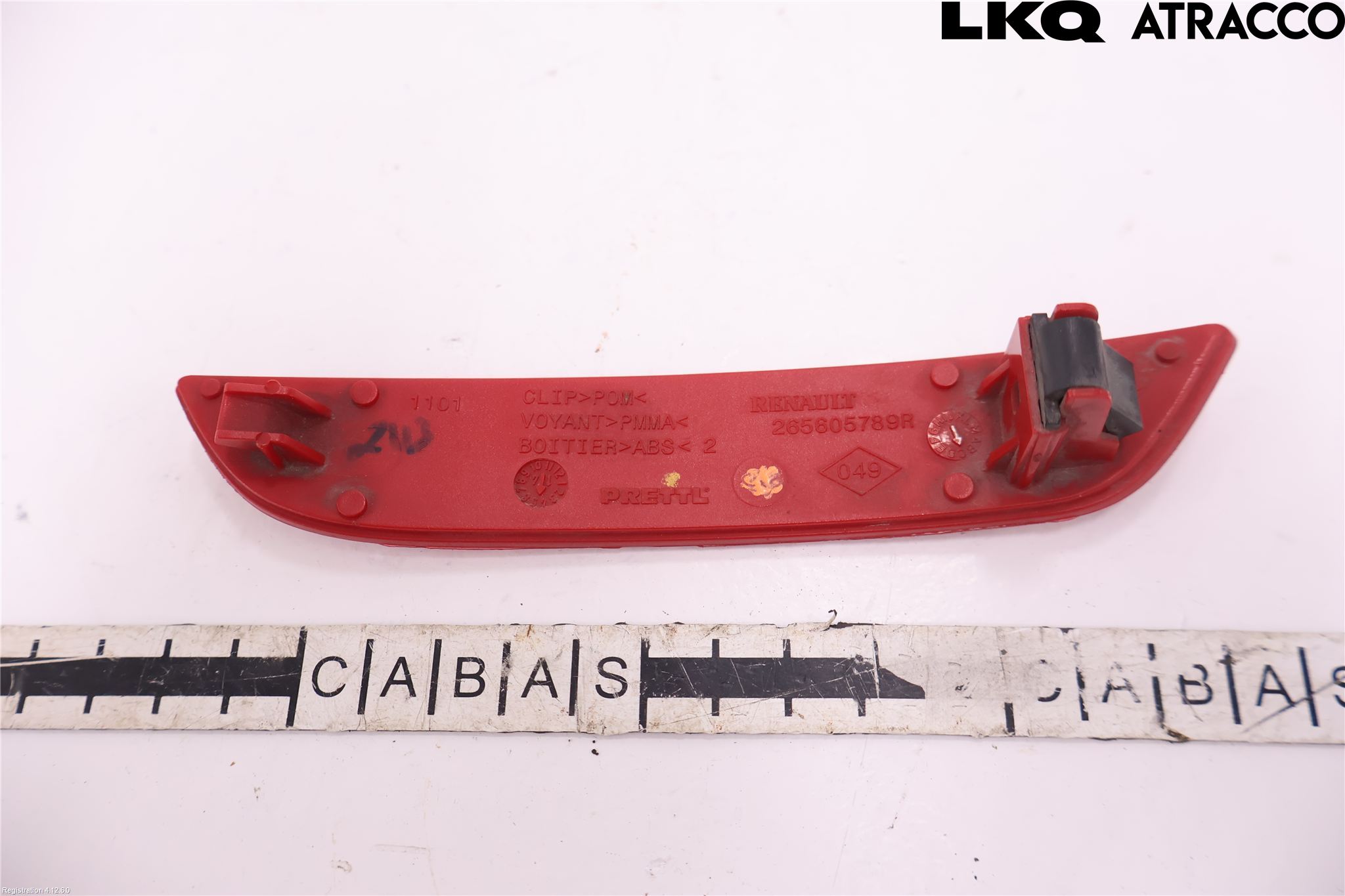 Renault CLIO IV 12-16 Dimljus/Reflex Bak