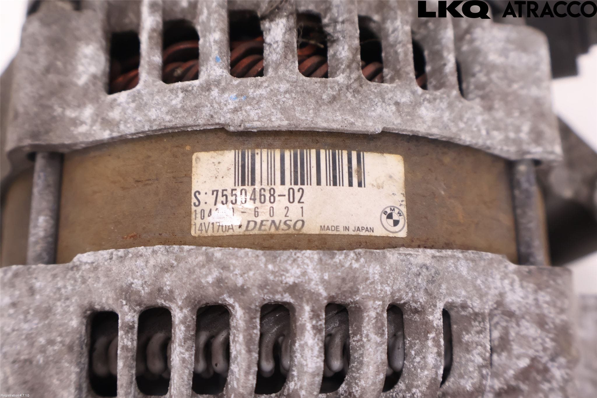 BMW 3 E90/91 SED/TOU 05-12 Generator