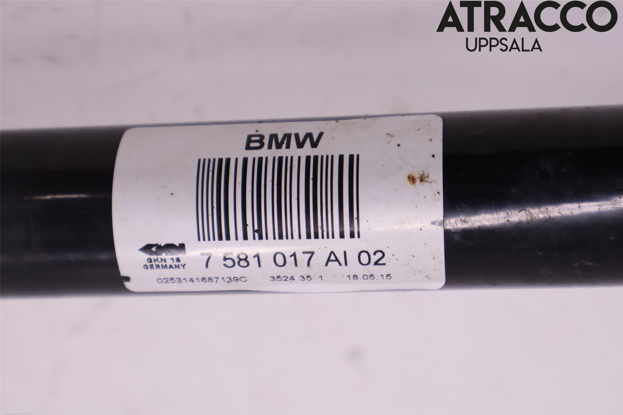 BMW 5 F10/F11/F18 09-17 Drivaxel Bak Vänster