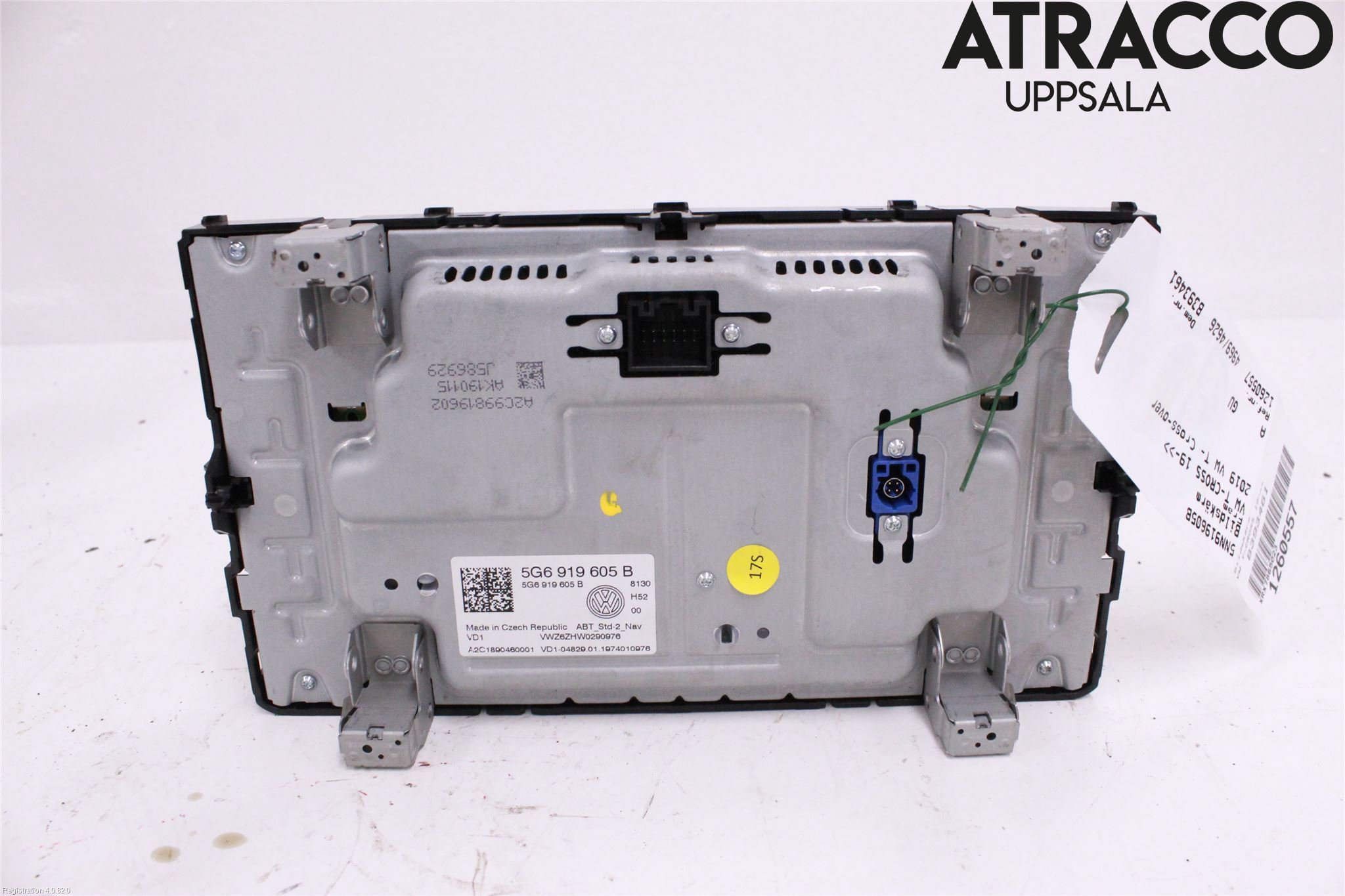 Volkswagen VW T-CROSS 19- Multifunktionsdisplay