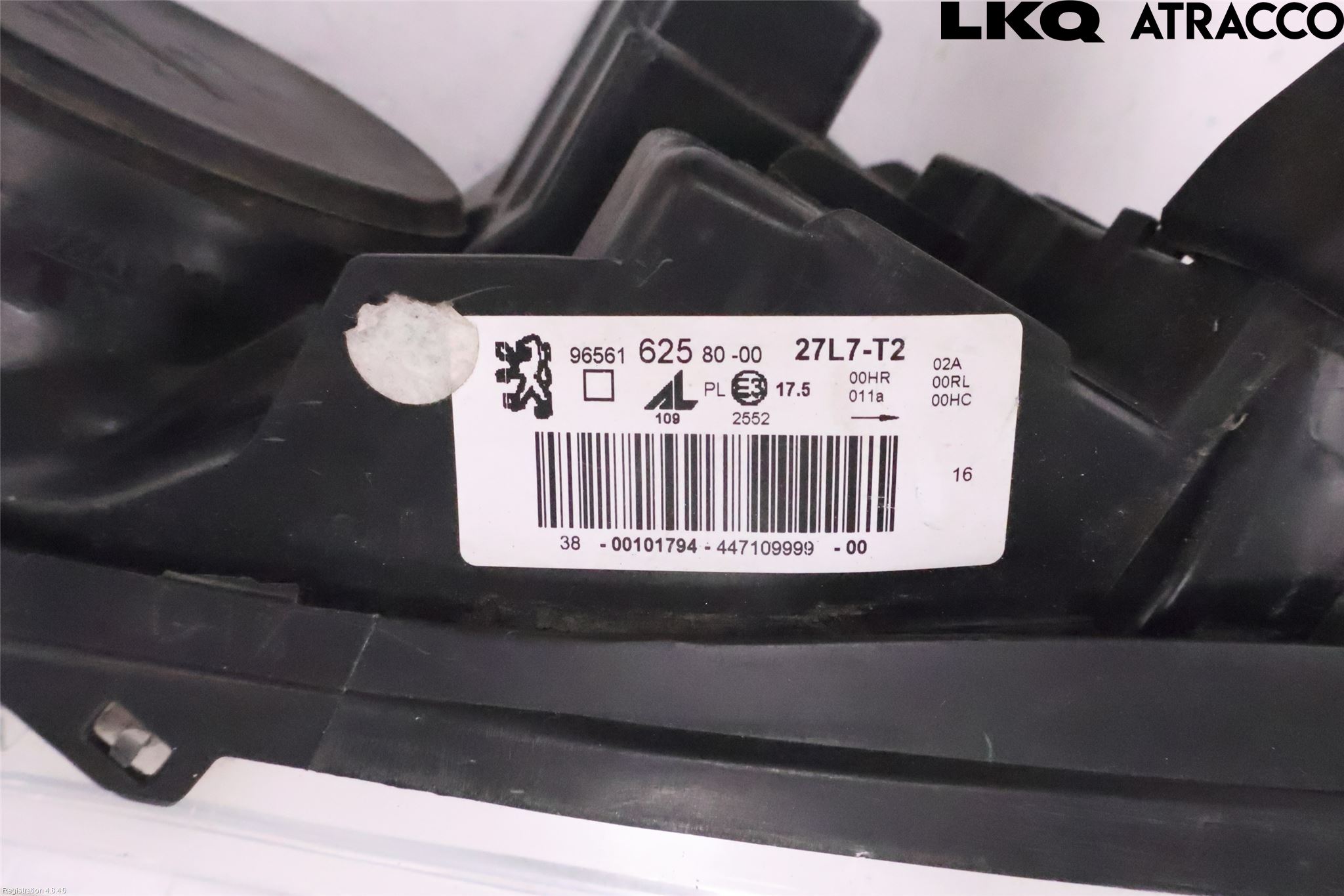 Peugeot 308 08-13 Strålkastare Vänster