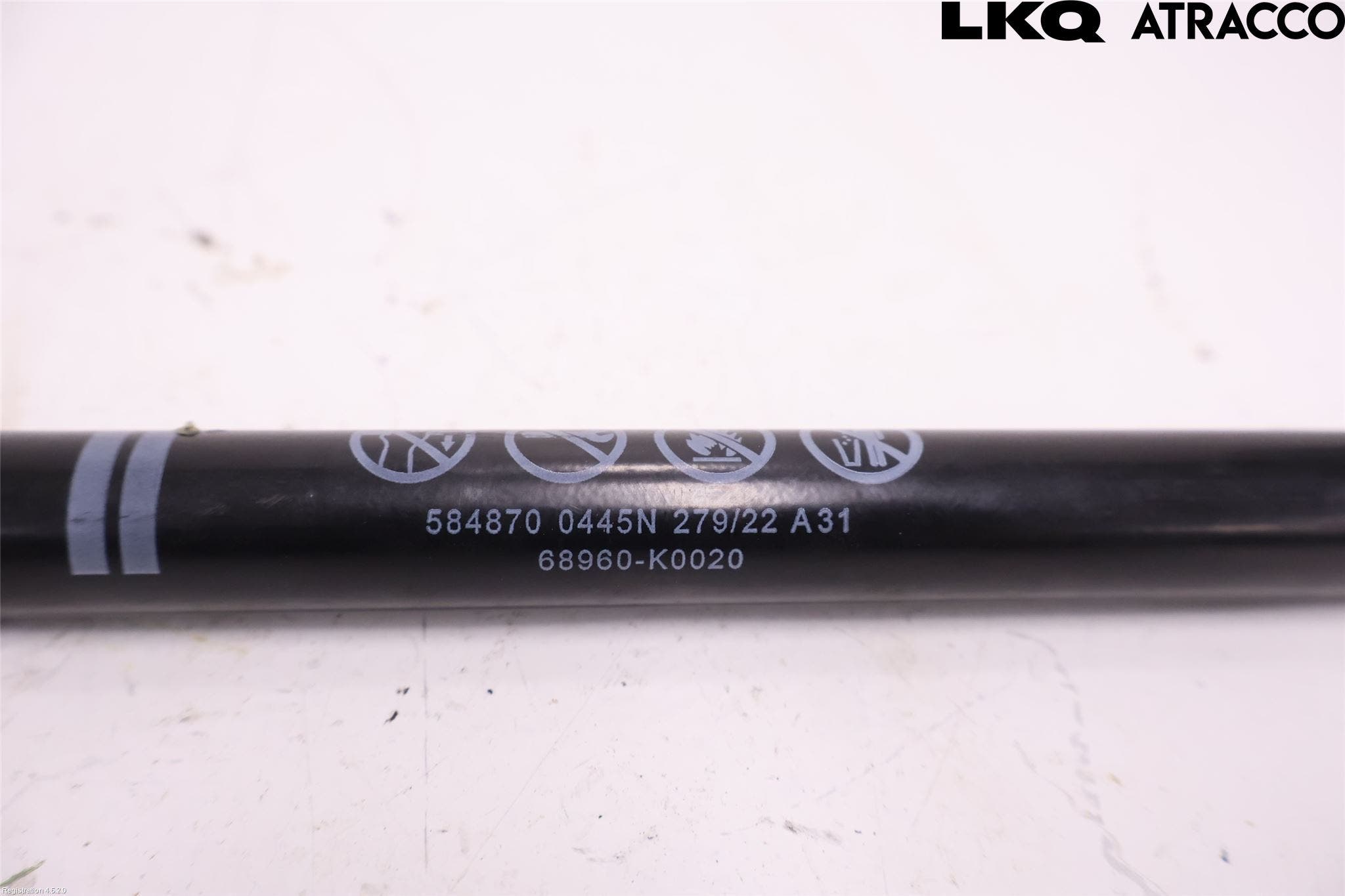 Toyota YARIS XP21 20- Gasfjäder Baklucka