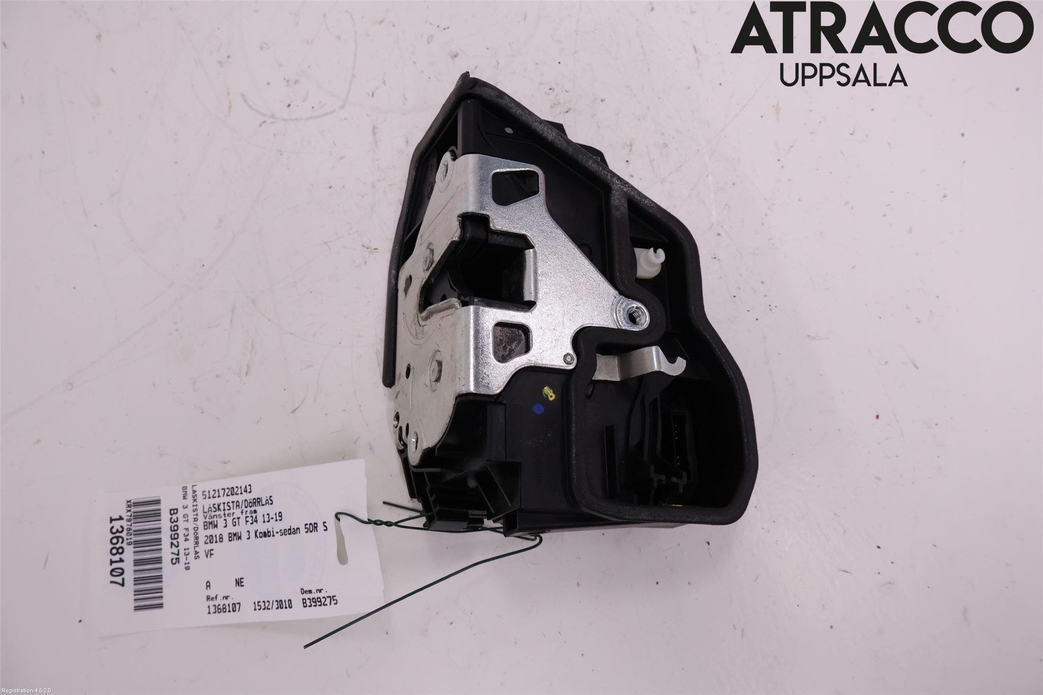 BMW 3 GT F34 13-19 Låskista-Dörrlås