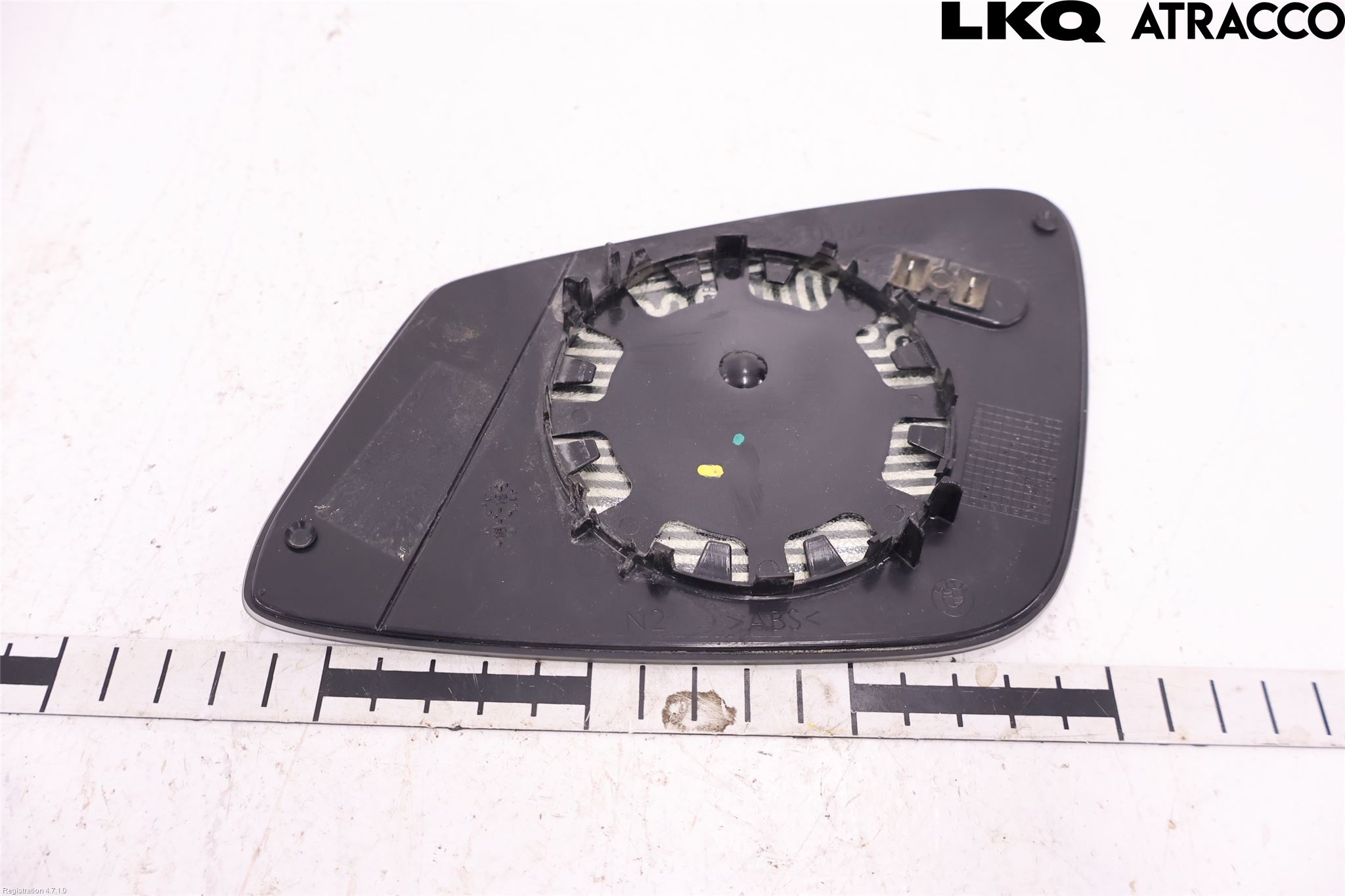 BMW 5 F10/F11/F18 09-17 Spegelglas Hö