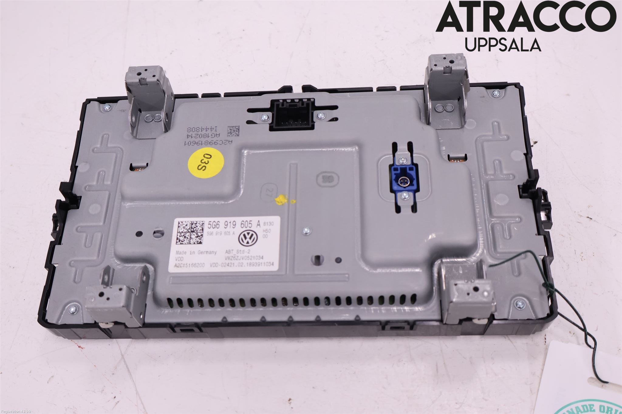 Volkswagen VW GOLF / E-GOLF VII 13-20 Cd Radio - Multimediapanel