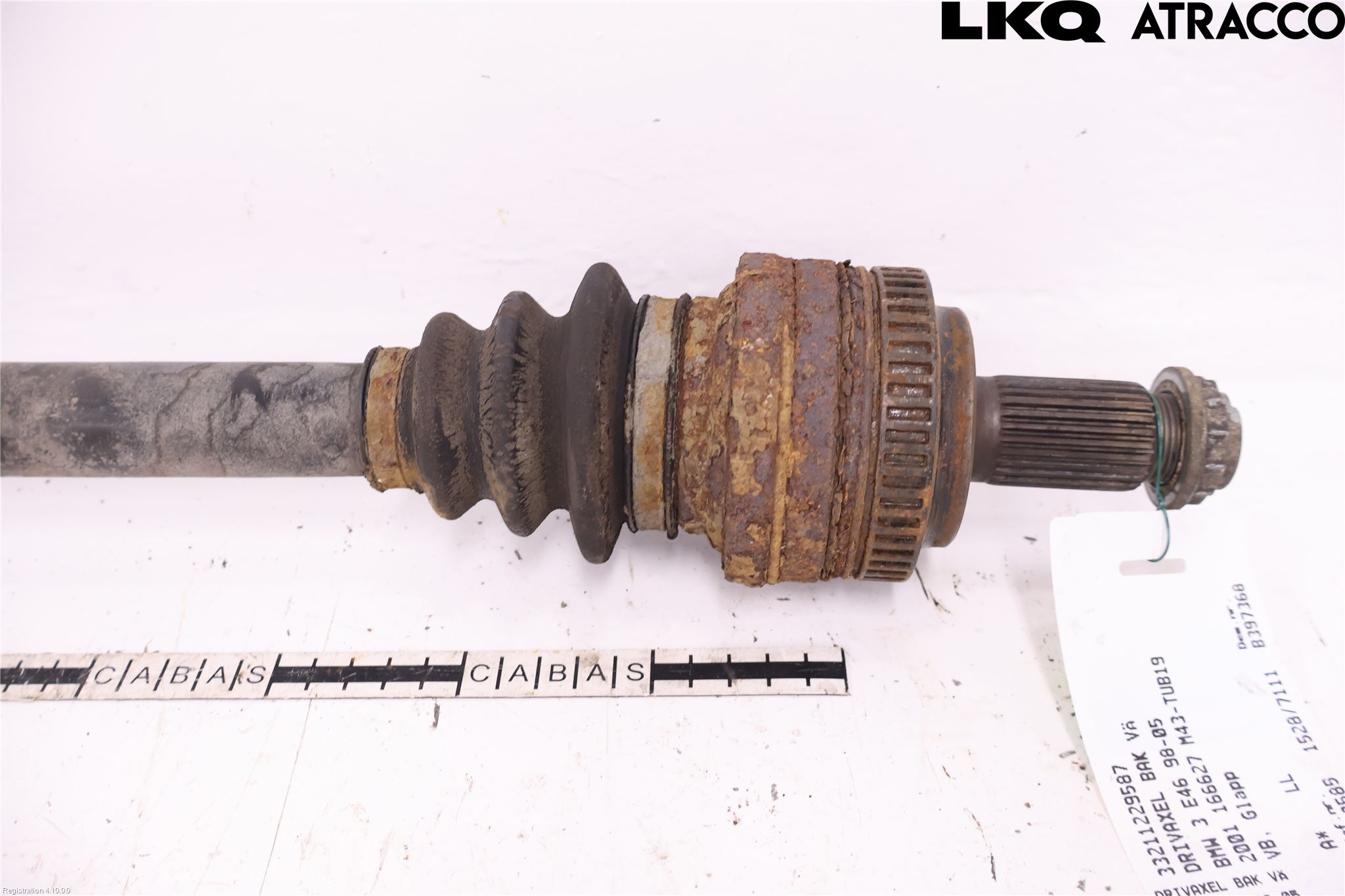 BMW 3 E46      98-05 Drivaxel Bak Vänster