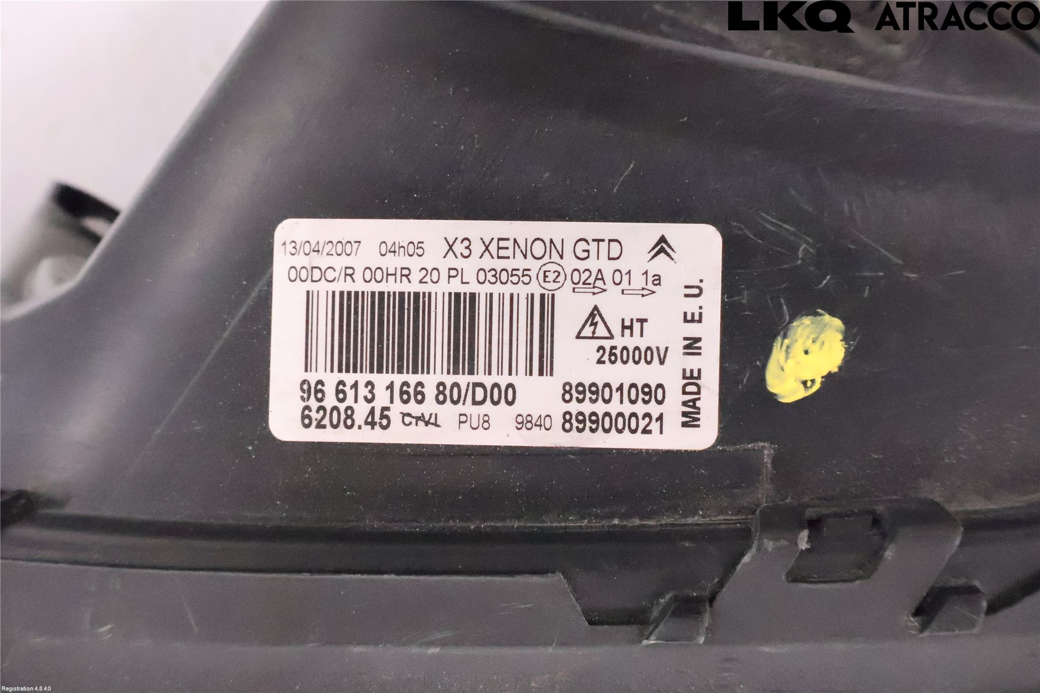 Citroen C5     05-08 Strålkastare Vänster