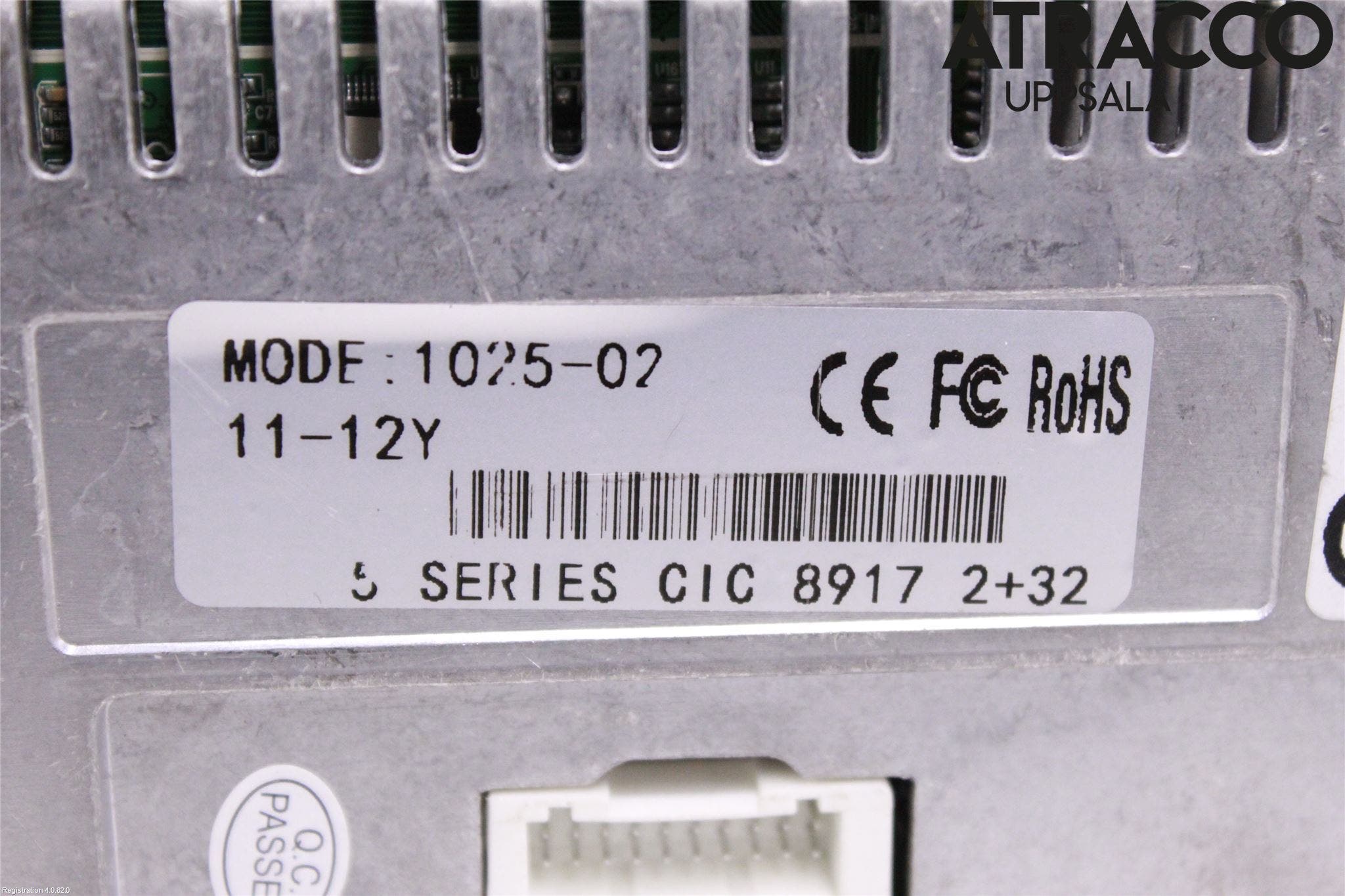 BMW 5 F10/F11/F18 09-17 Bildskärm