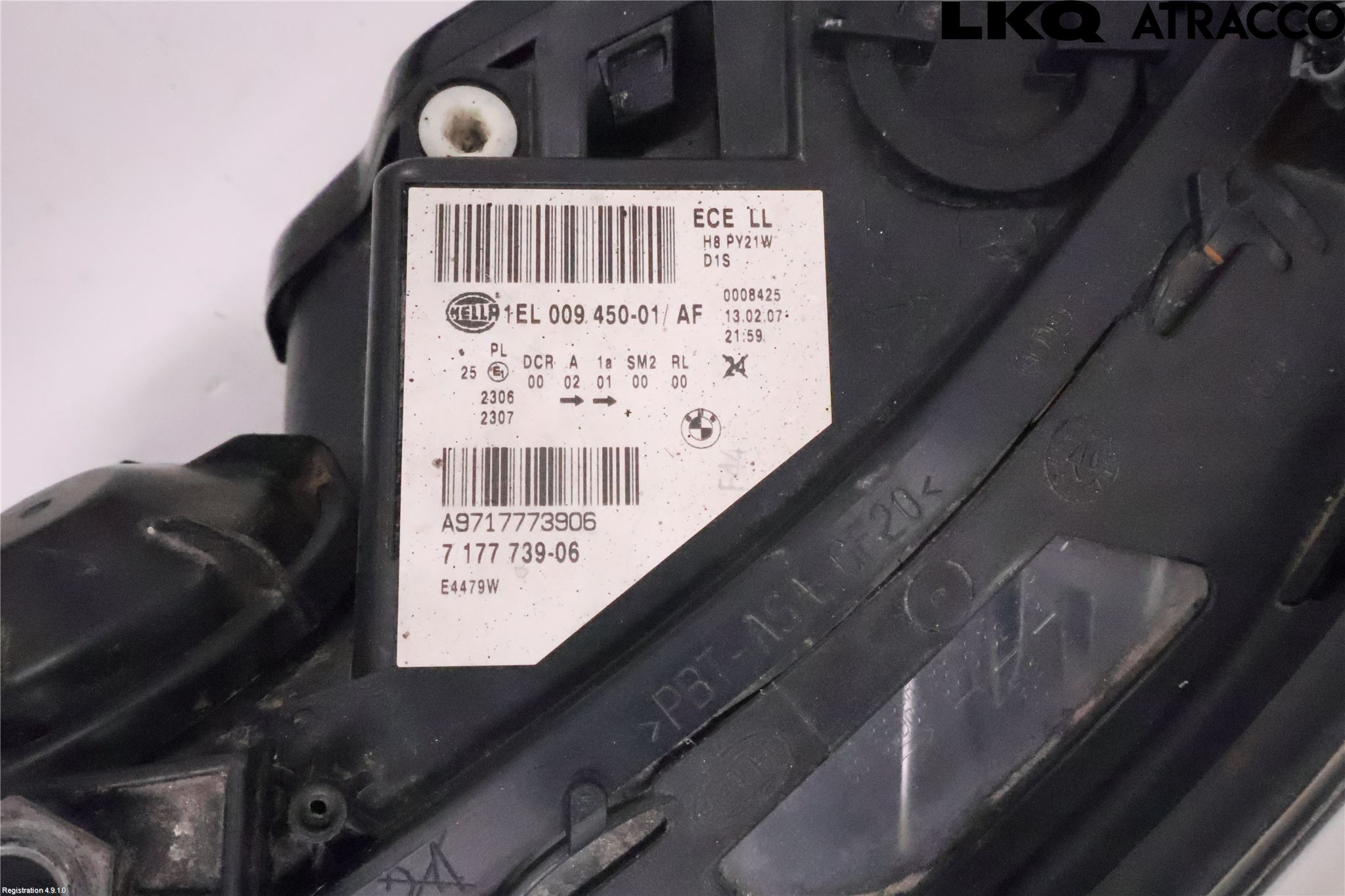 BMW 5 E60/61 Sed/Tou 02-10 Strålkastare Vänster