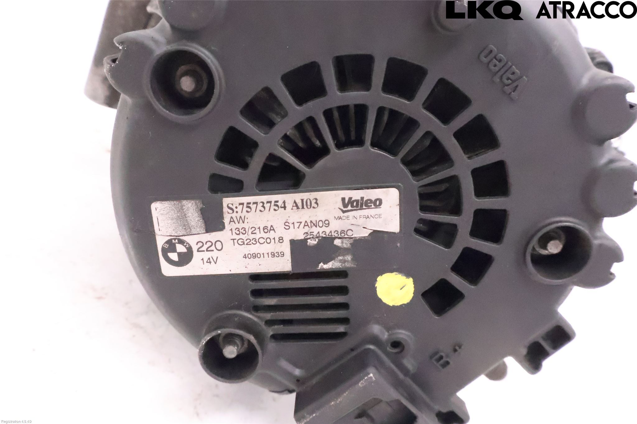 BMW 7 F01/02/03/04 09-15 Generator