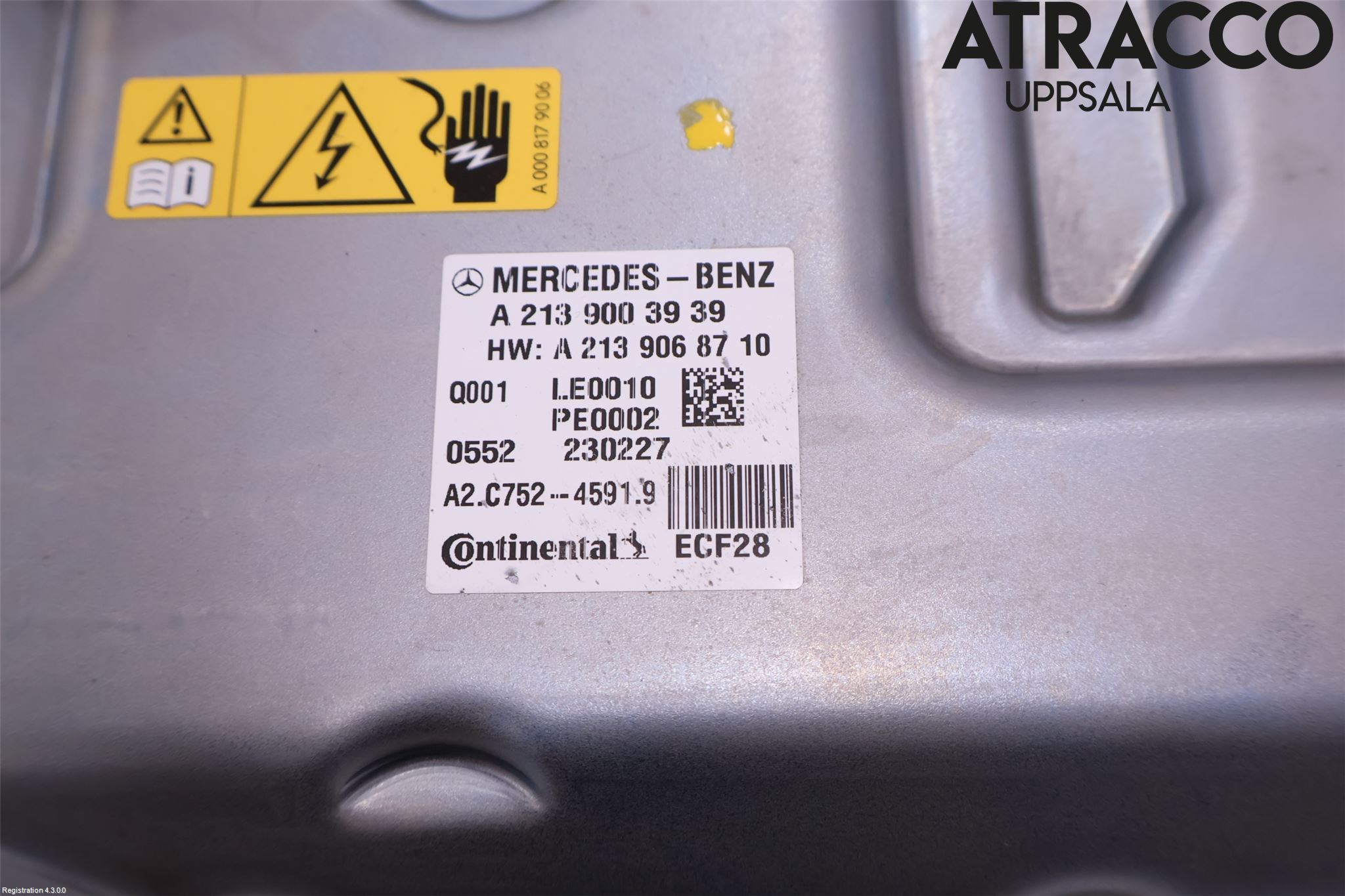 Mercedes-Benz MB E-KLASS (W213) 16-23 Inverter Hybrid