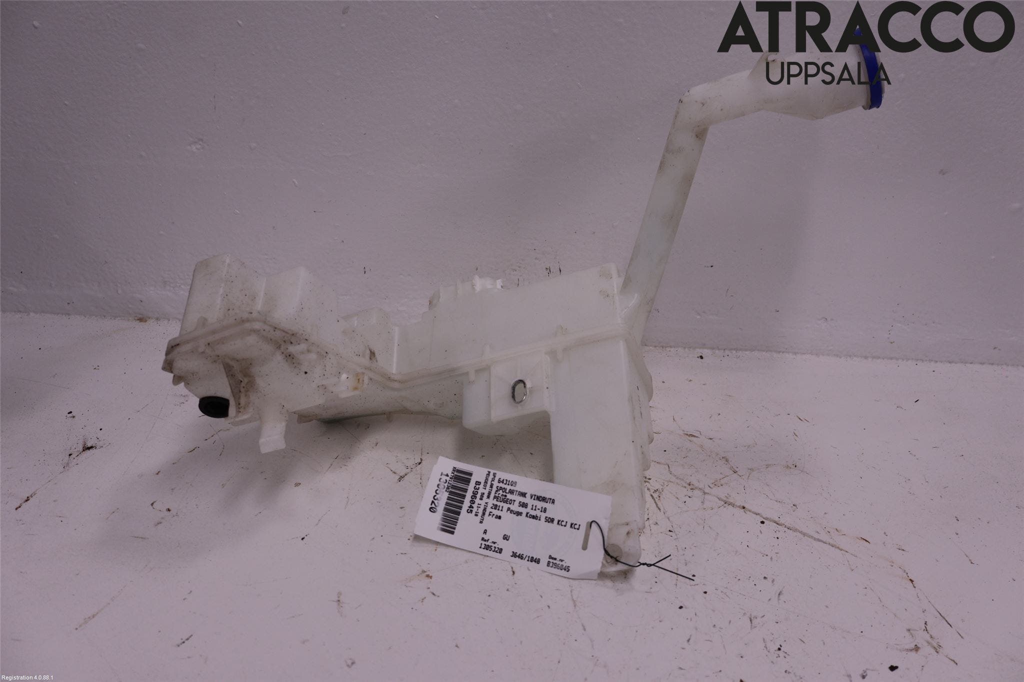 Peugeot 508 11-18 Spolartank Vindruta