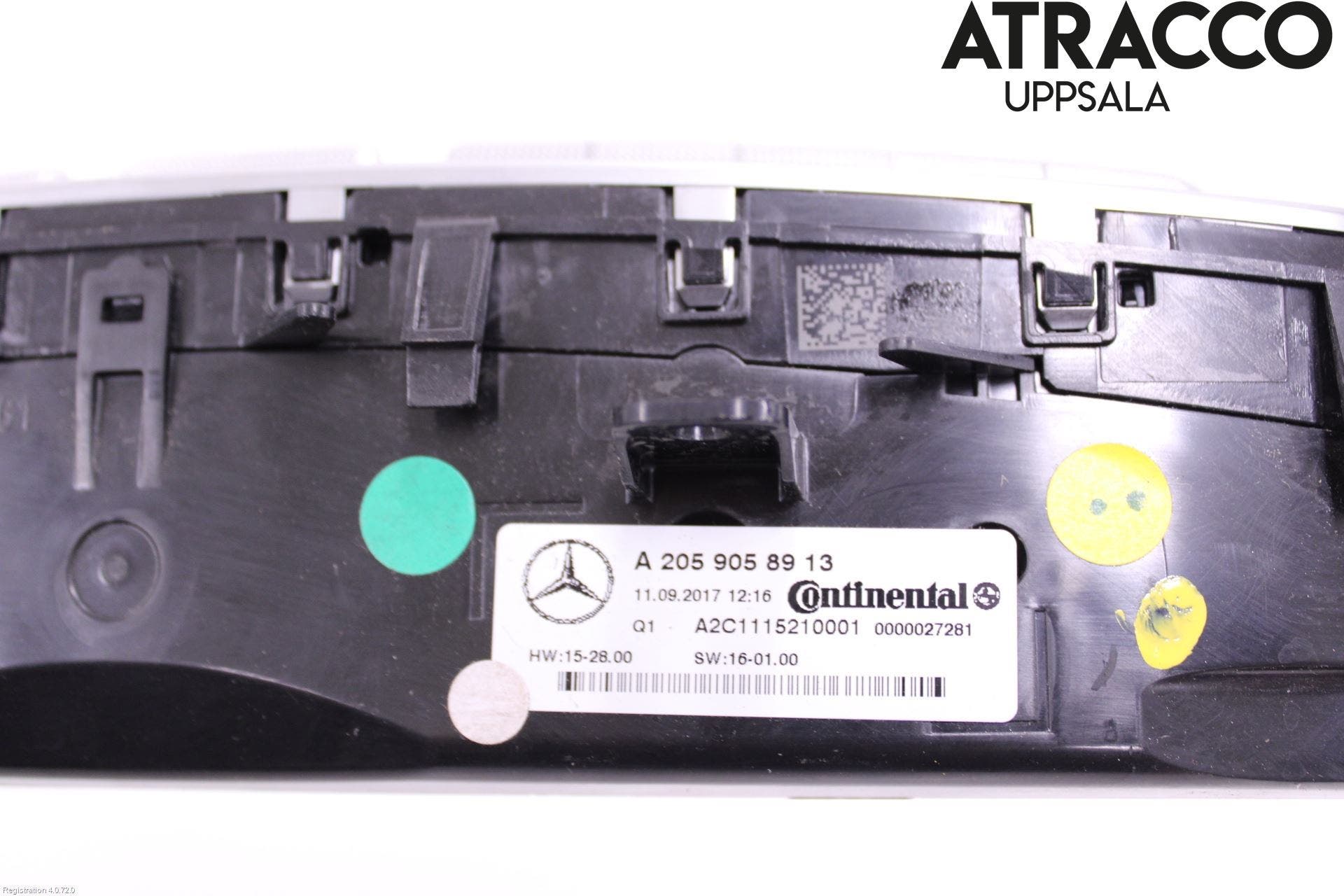 Mercedes-Benz MB C-KLASS (W205) 14-21 Ac Styrenhet Ac Manöveren