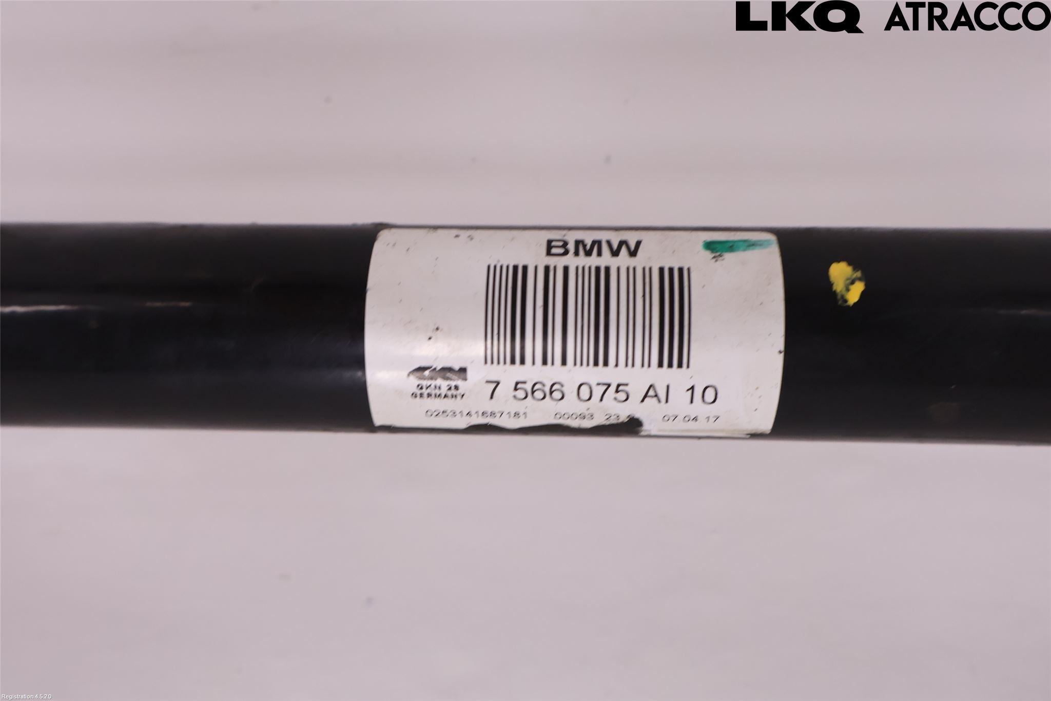 BMW 6 GRAN COUPÉ F06 12-19 Drivaxel Bak Vänster