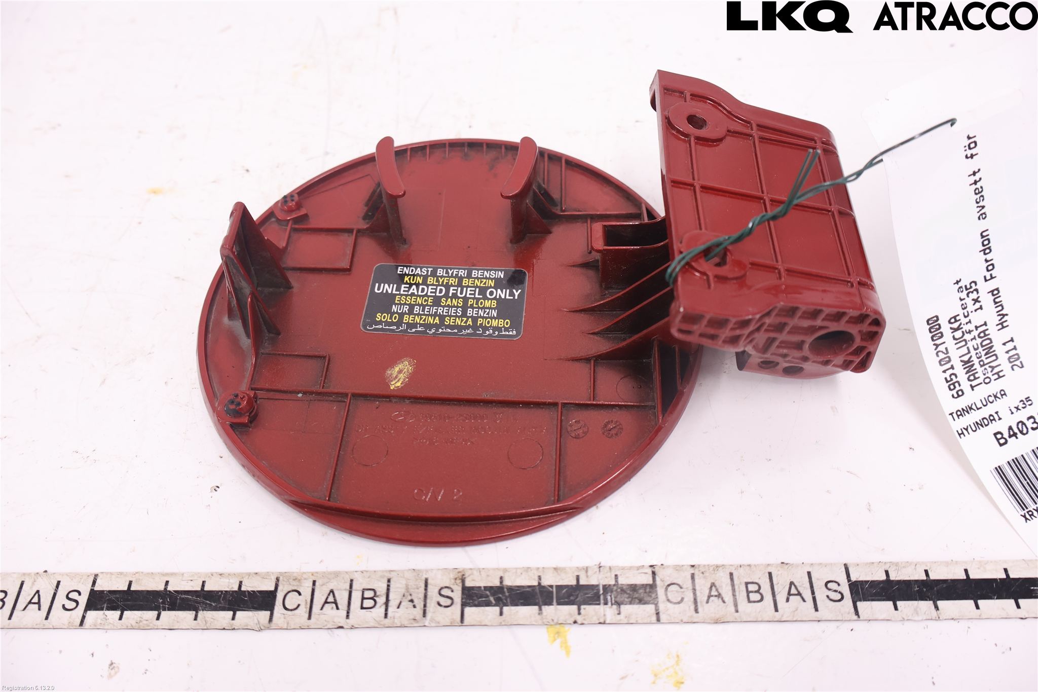 Hyundai ix35 Tanklucka