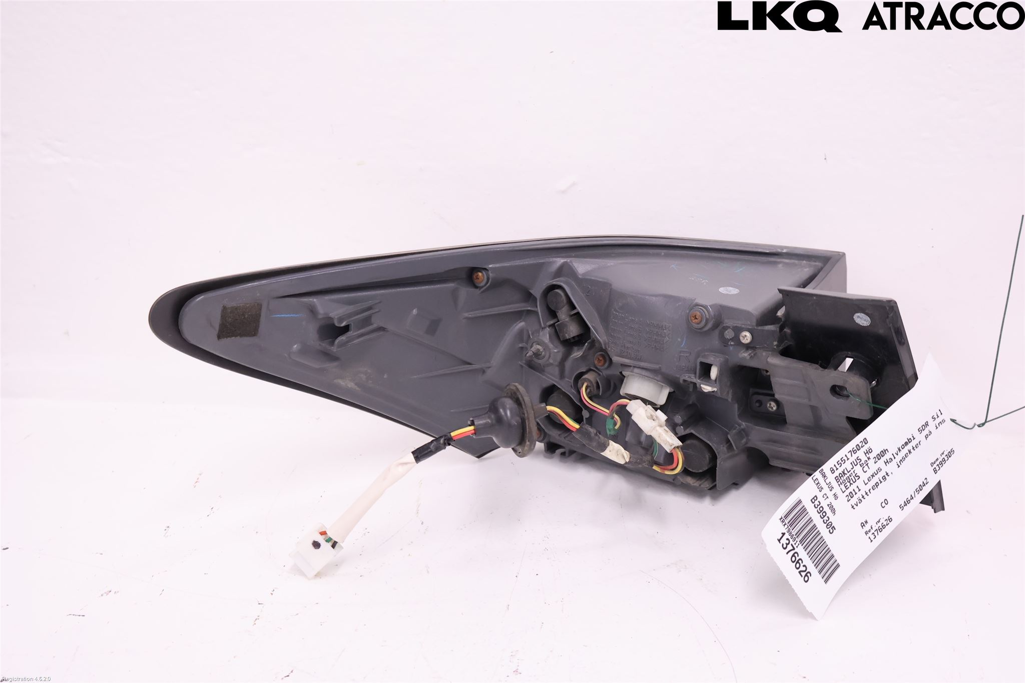 Lexus CT 200h Bakljus Höger