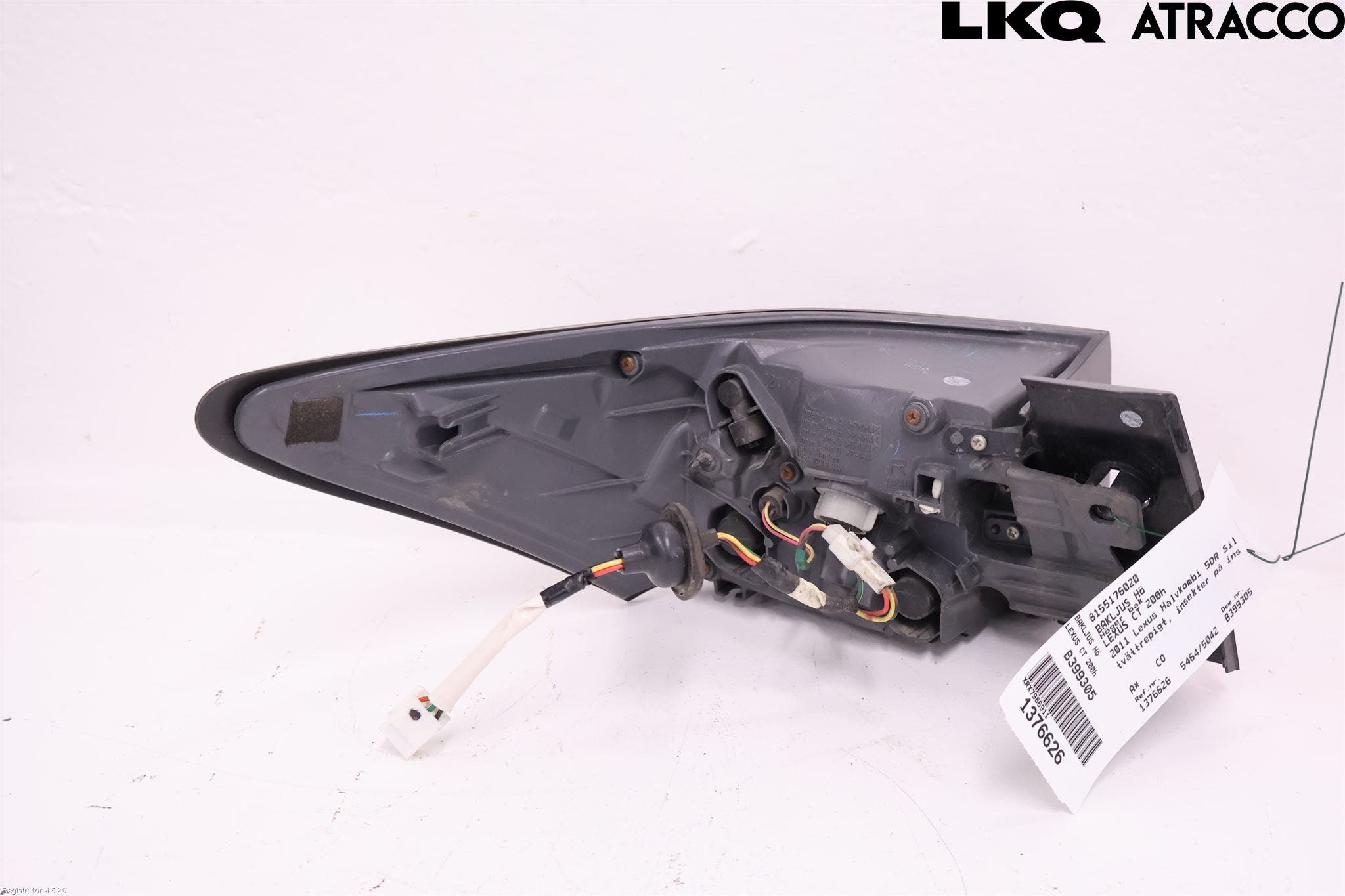 Lexus CT 200h Bakljus Höger