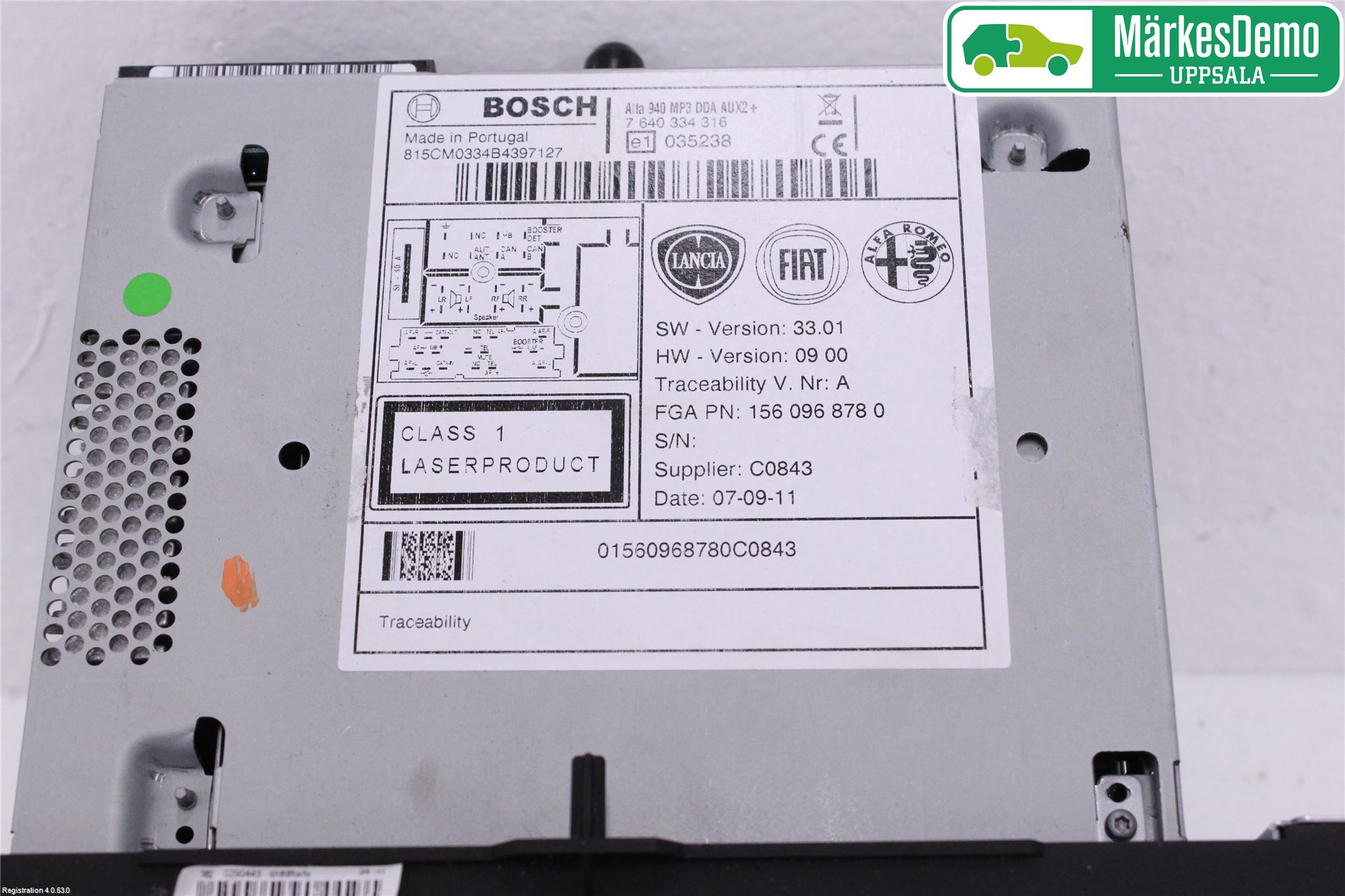 Alfa GIULIETTA Cd Radio - Multimediapanel