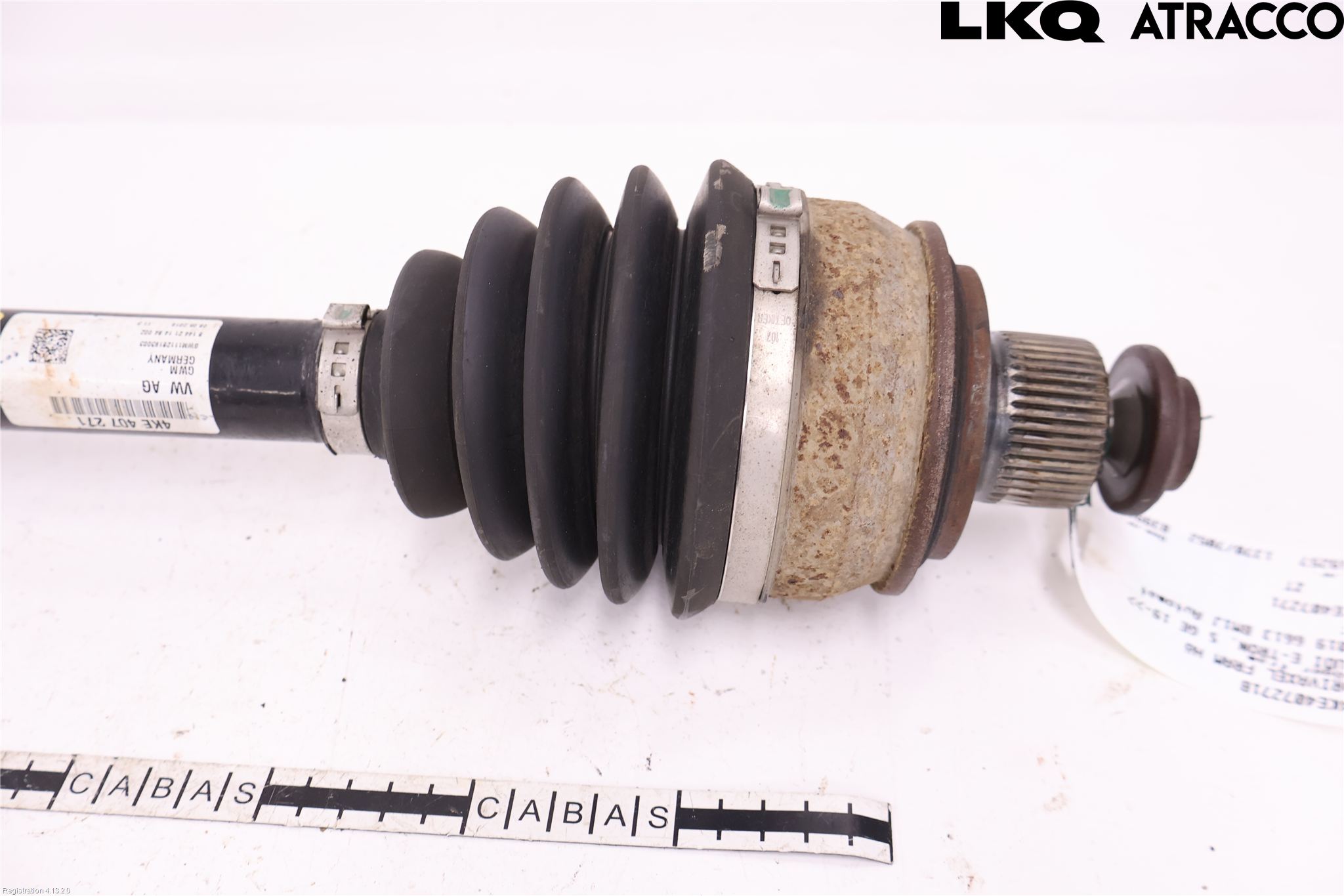 Audi E-TRON, S GE 19- Drivaxel Fram Höger