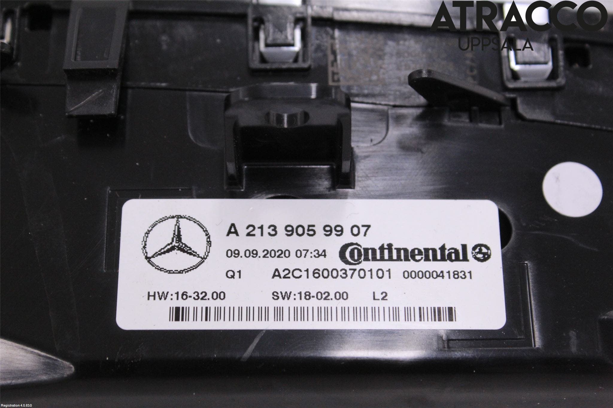 Mercedes-Benz MB E-KLASS (W213) 16-23 Ac Styrenhet Ac Manöveren