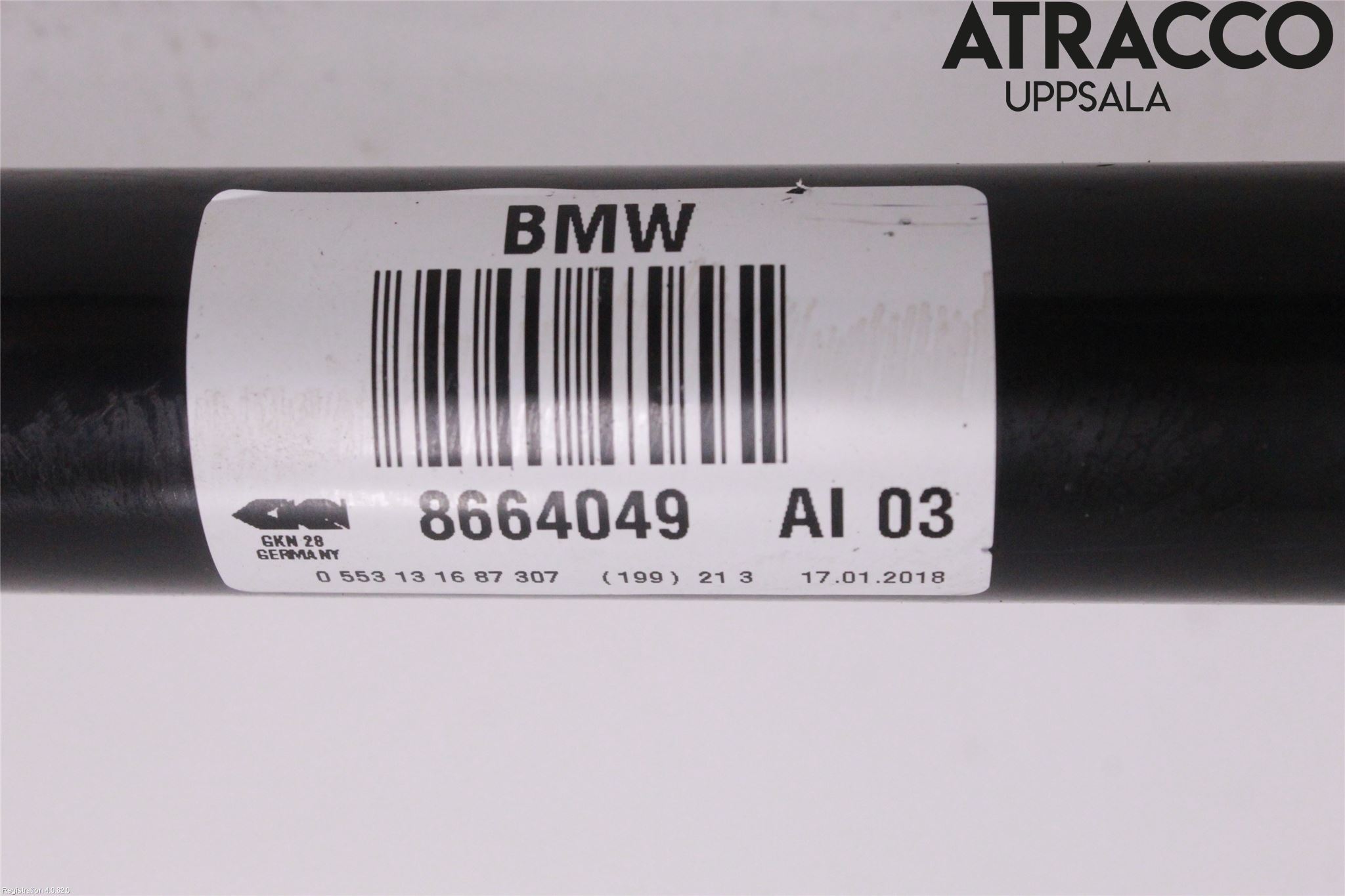 BMW 5 G30/G31/F90 17-23 Drivaxel Bak Vänster