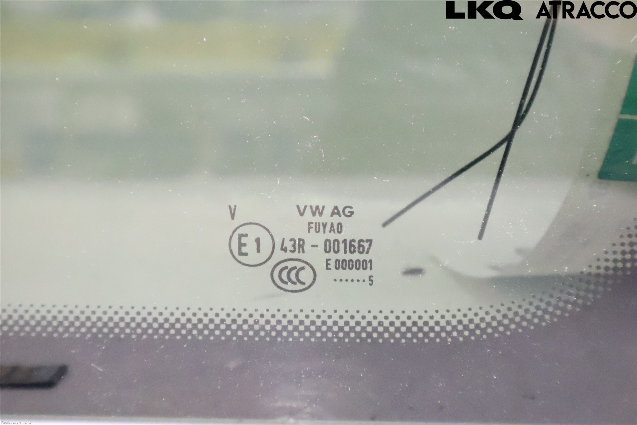 Volkswagen VW UP! / E-UP! Dörruta Bak Vänster