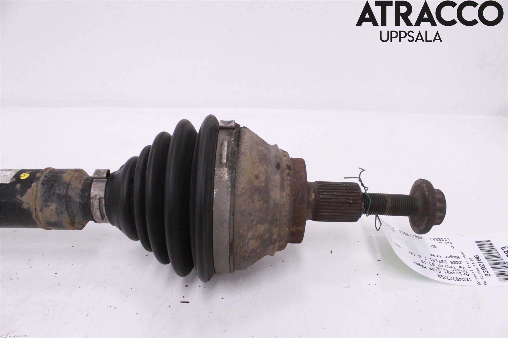 Volkswagen VW TOURAN 03-10 Drivaxel Fram Höger